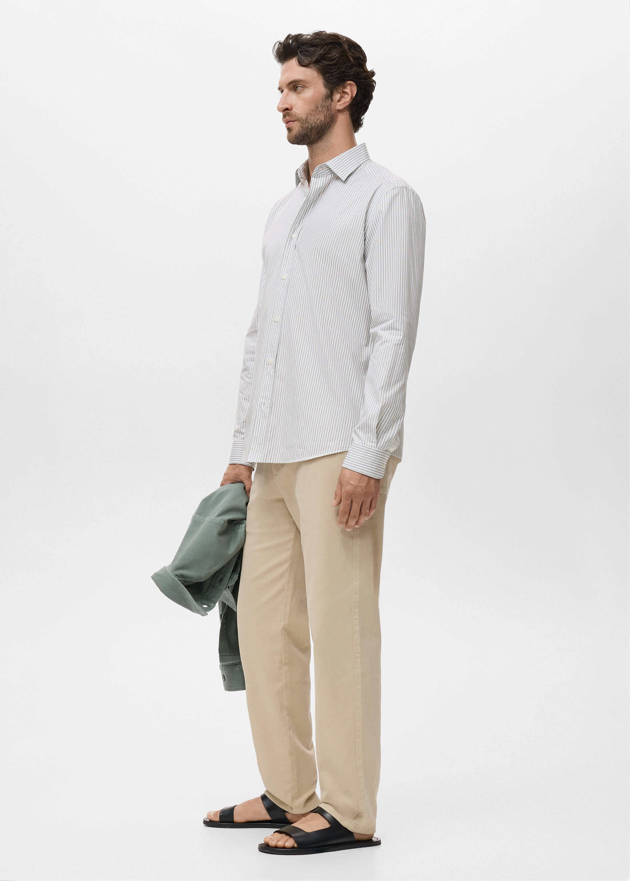 Chemise coton rayures regular-fit - Détail de l'article 2