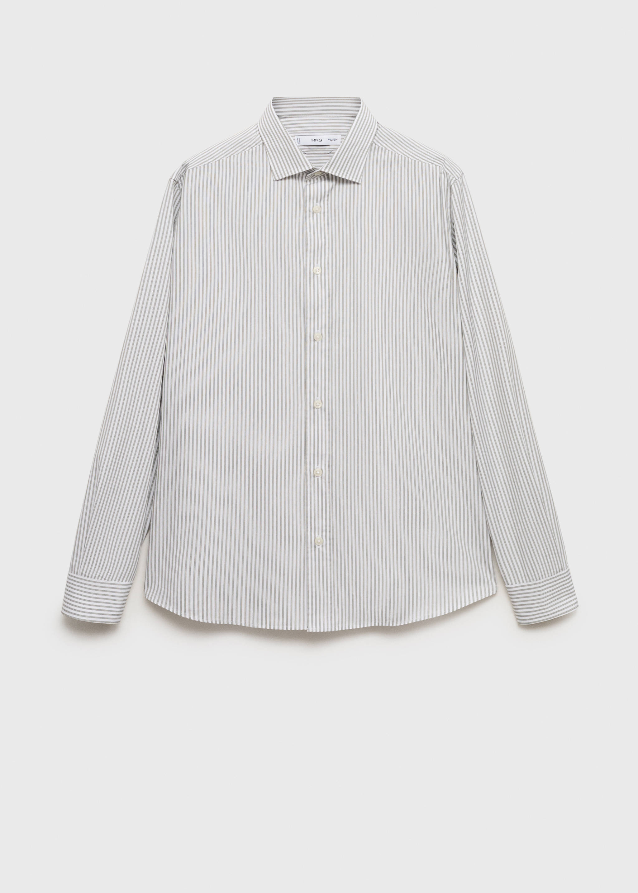 Chemise coton rayures regular-fit - Article sans modèle