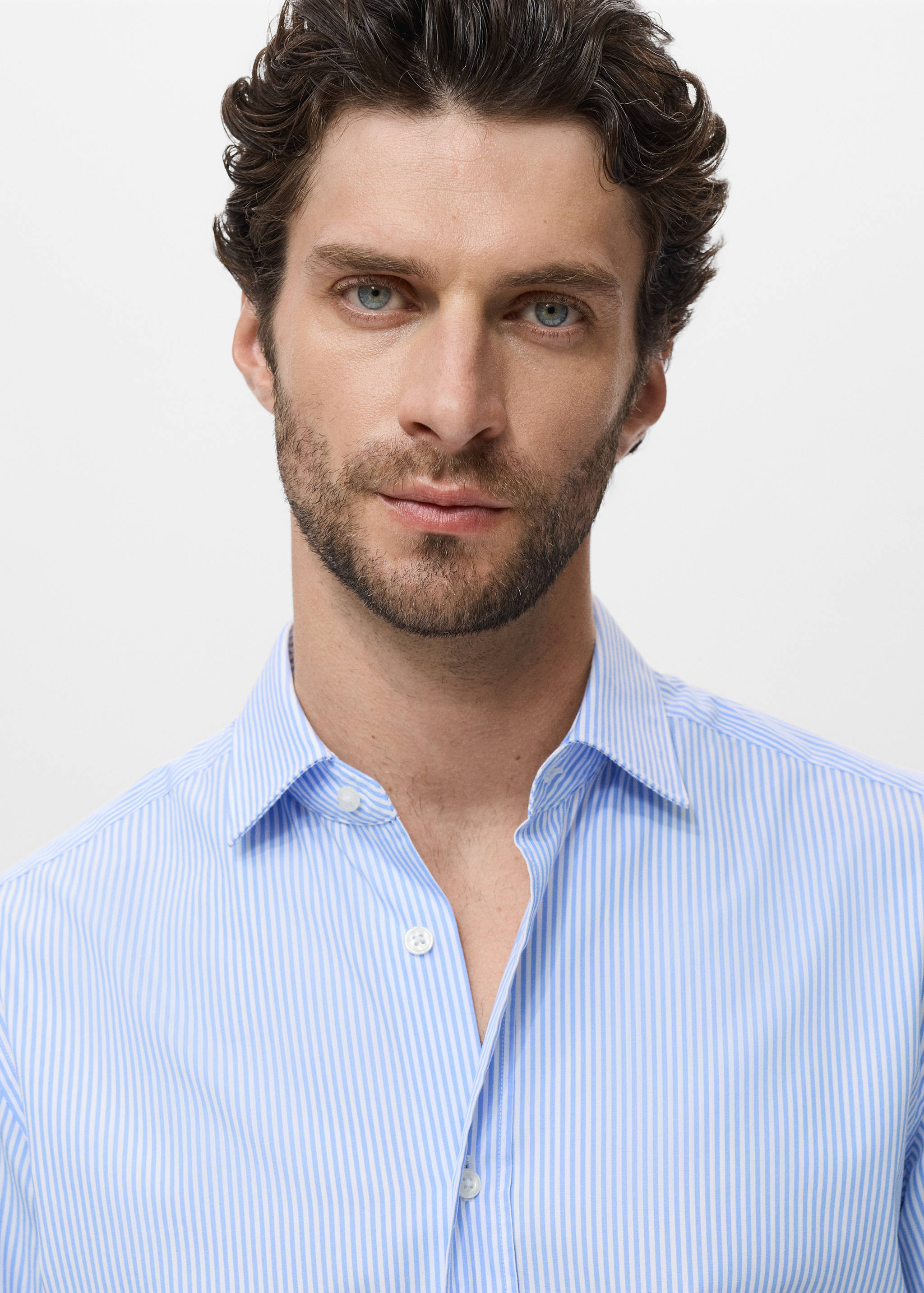 Chemise coton rayures regular-fit - Détail de l'article 1