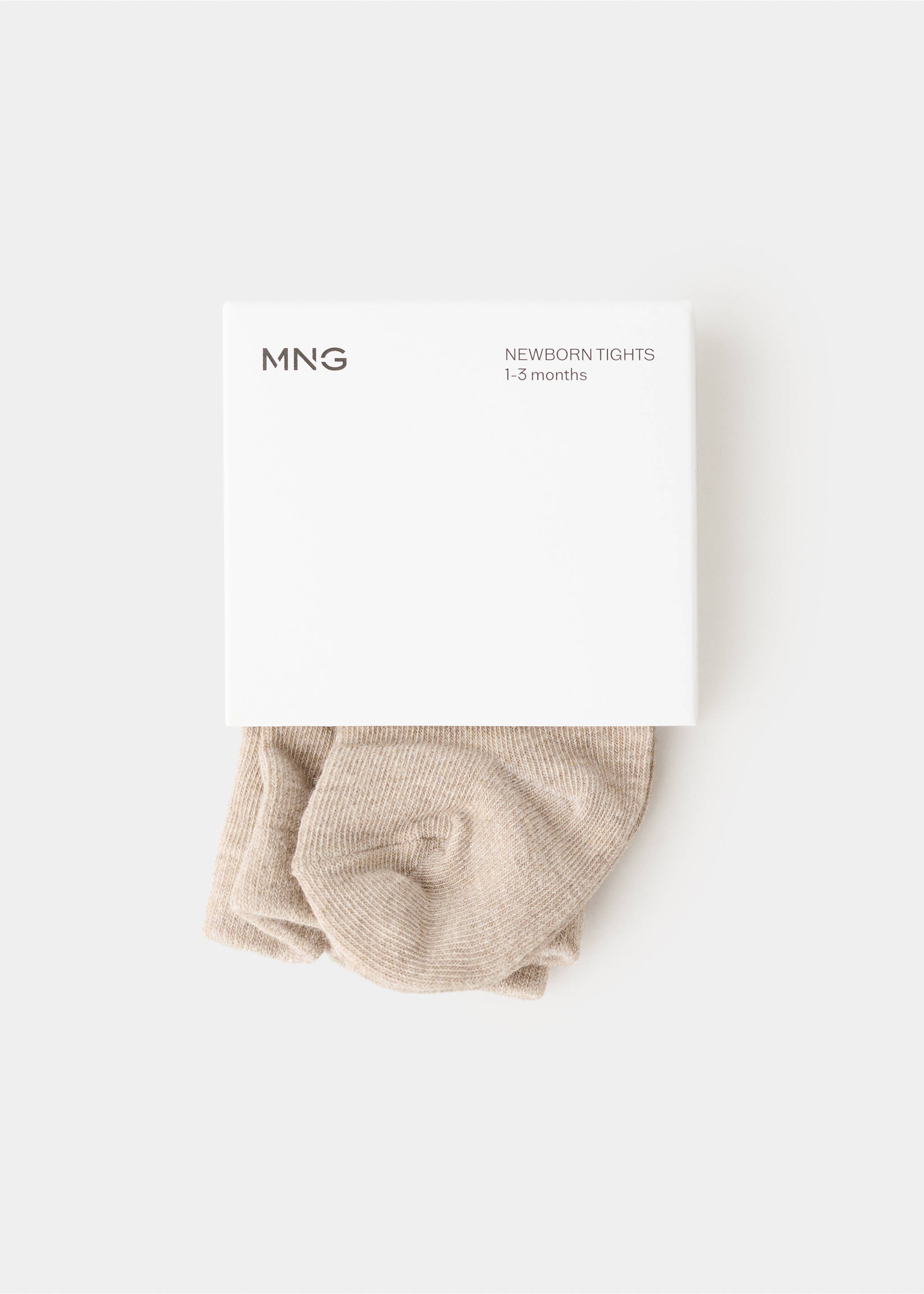 Ribbed tights - Details of the article 8, Medium Brown. Ref: 17014439-00.