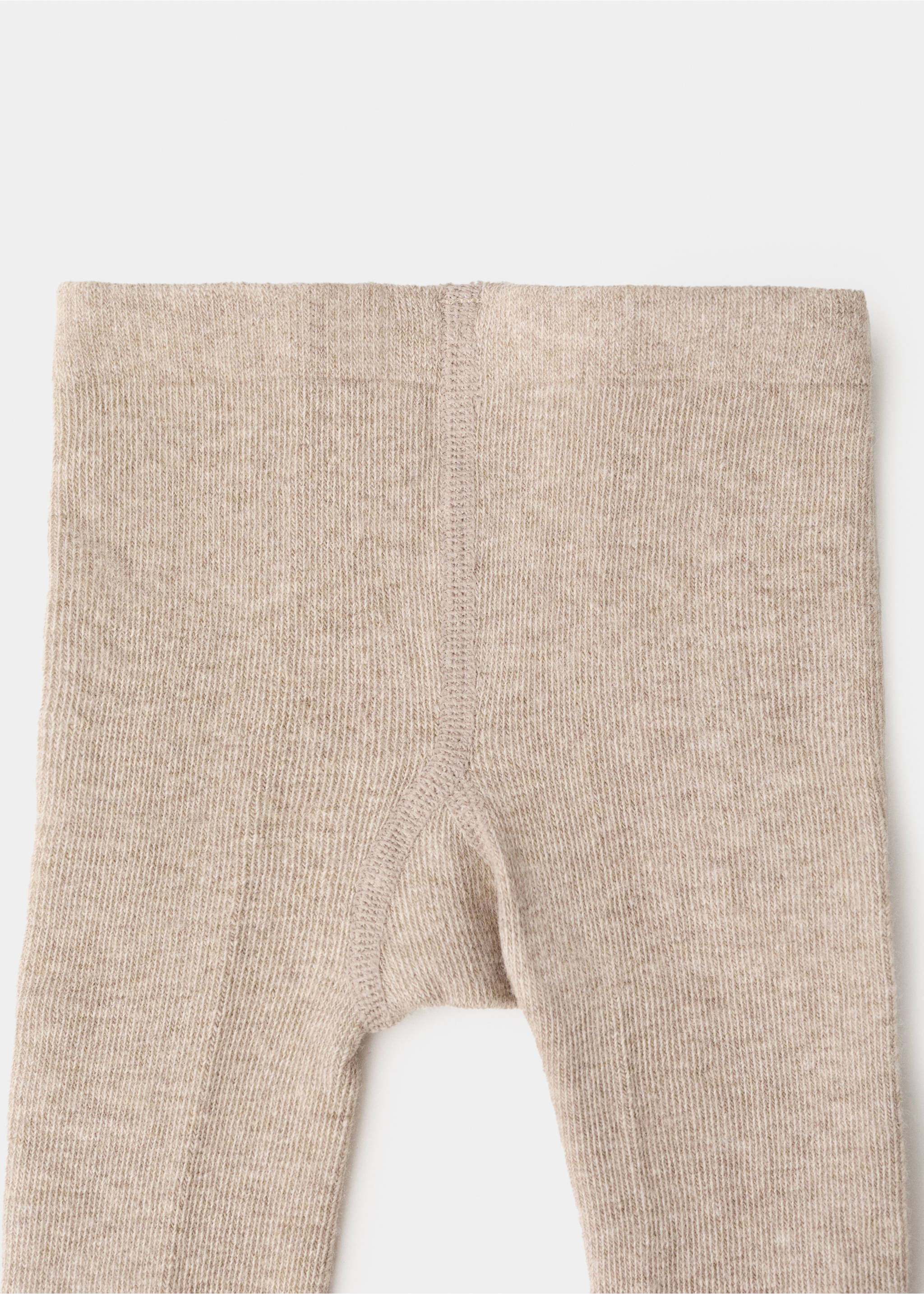 Ribbed tights - Details of the article 0, Medium Brown. Ref: 17014439-00.