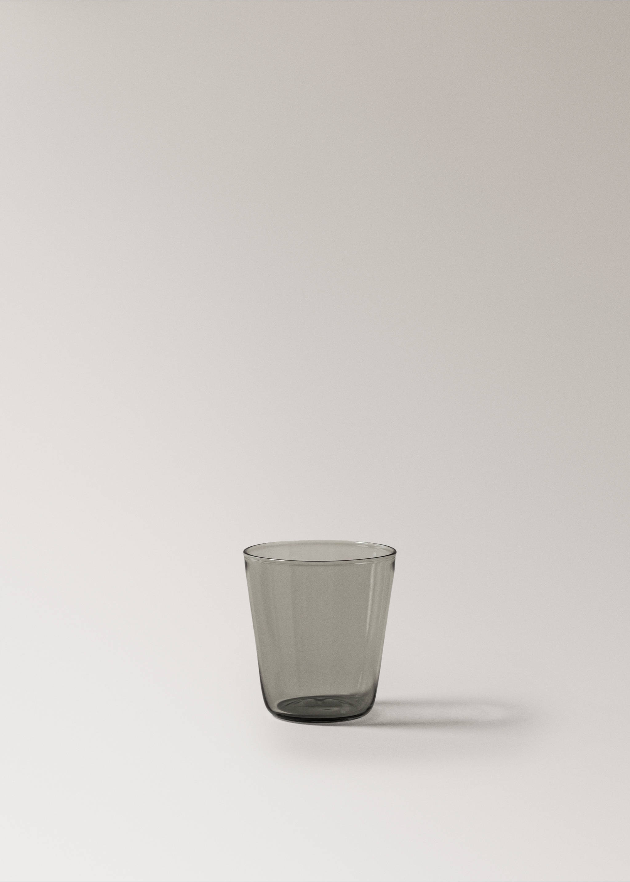 Verre à chupito en borosilicate - Article sans modèle, Gris anthracite. Ref: 17014448-00.