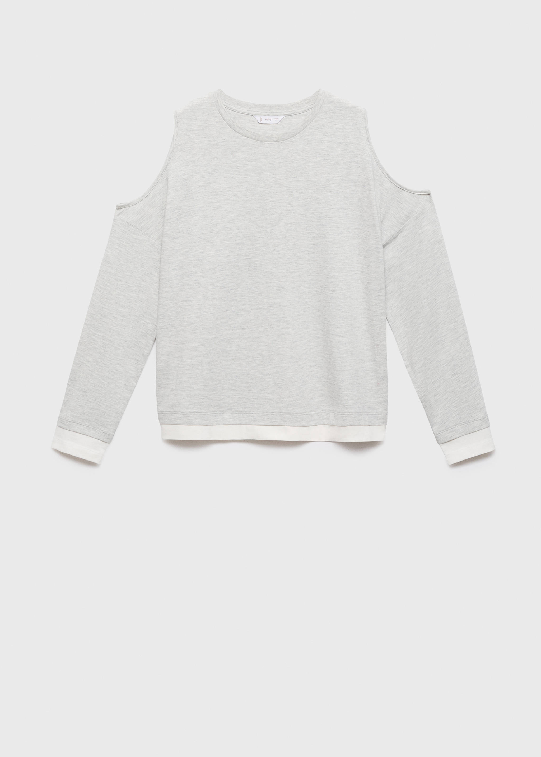 Camiseta algodón cut out - Artículo sin modelo