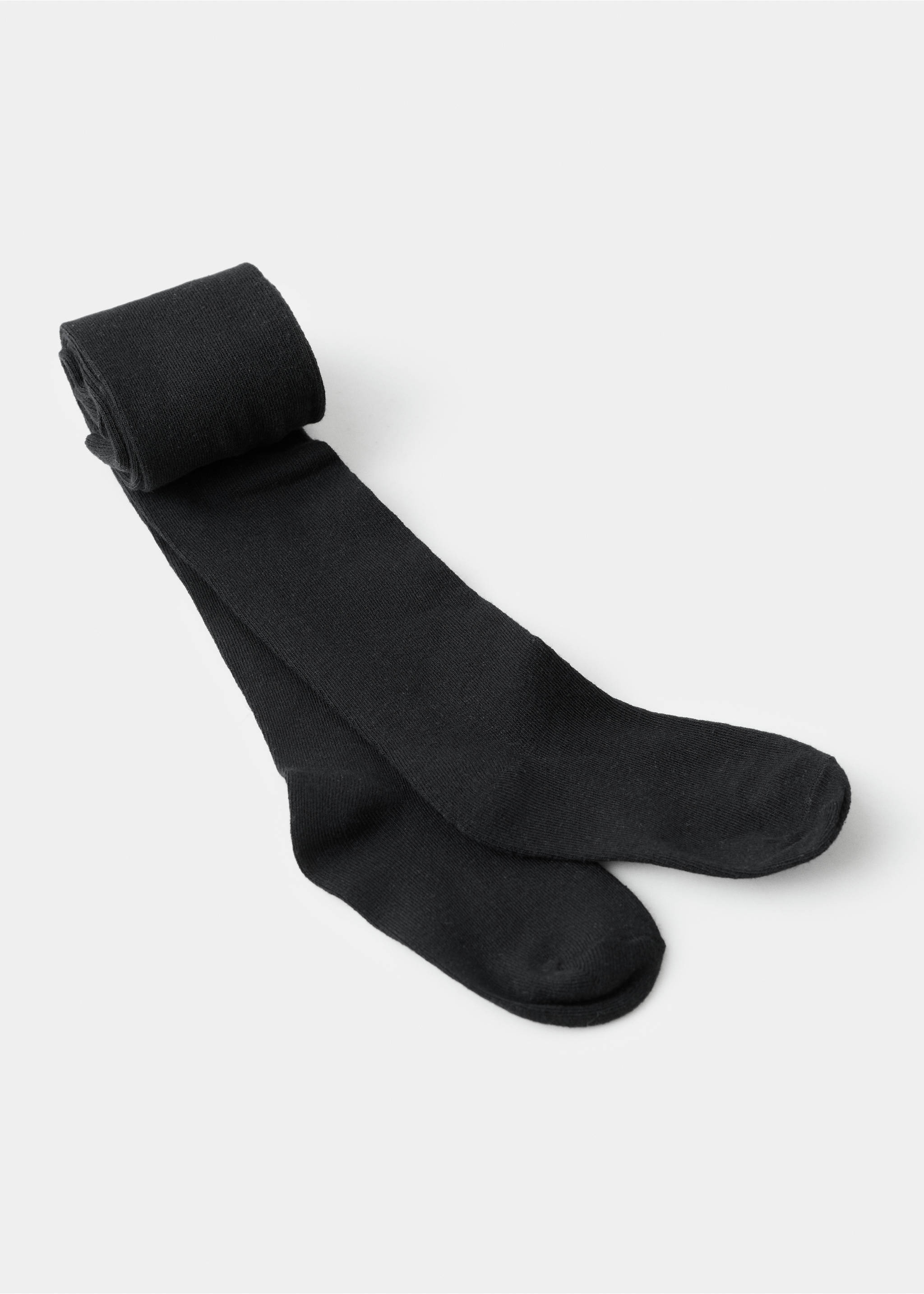 Strickstrumpfhose - Rückseite des Artikels, Schwarz. Ref: 17014782-00.