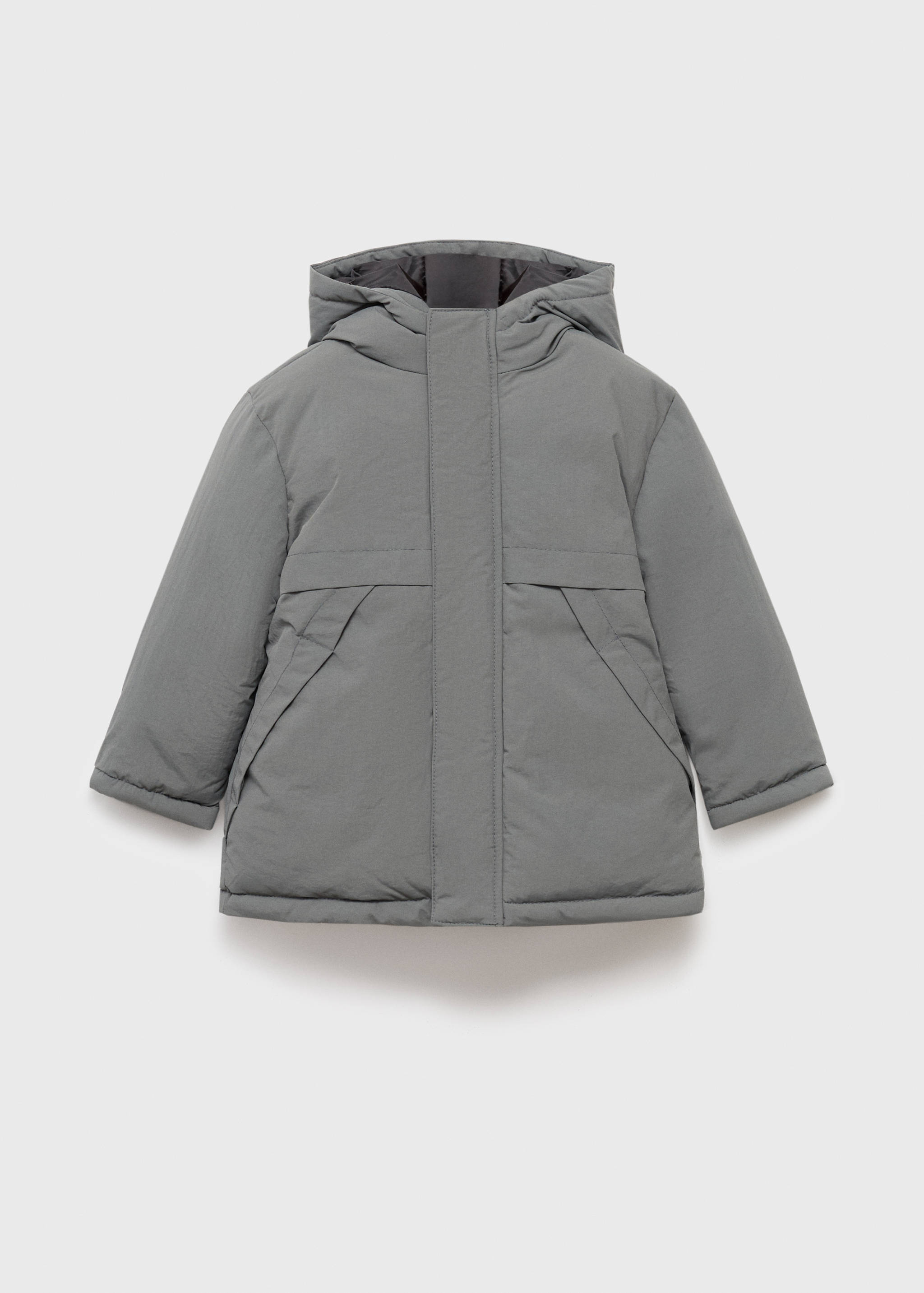 Gewatteerde anorak met capuchon - Artikel zonder model