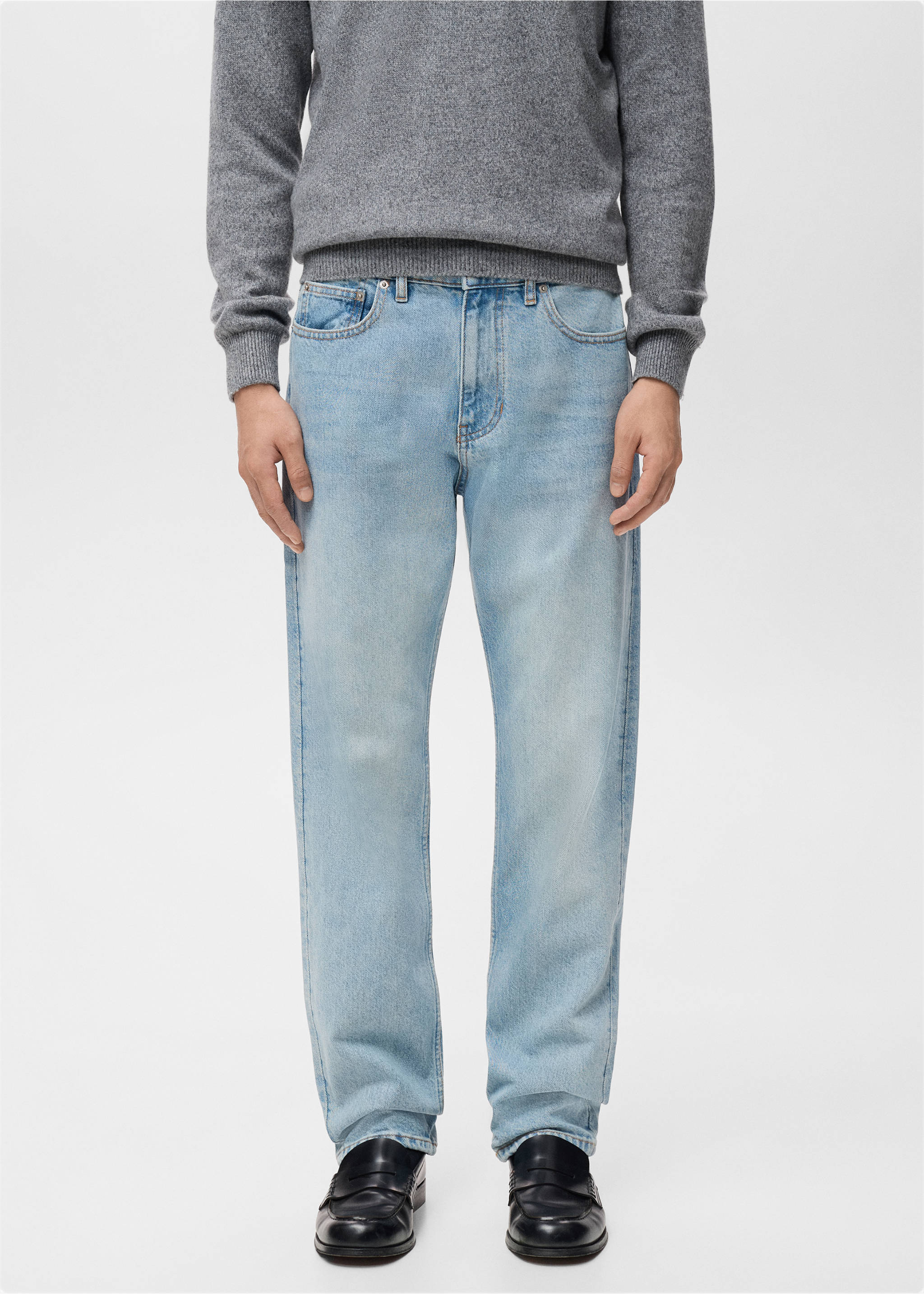 Texans Bob regular fit - Pla mig, Blau clar. Ref: 17015144-00.