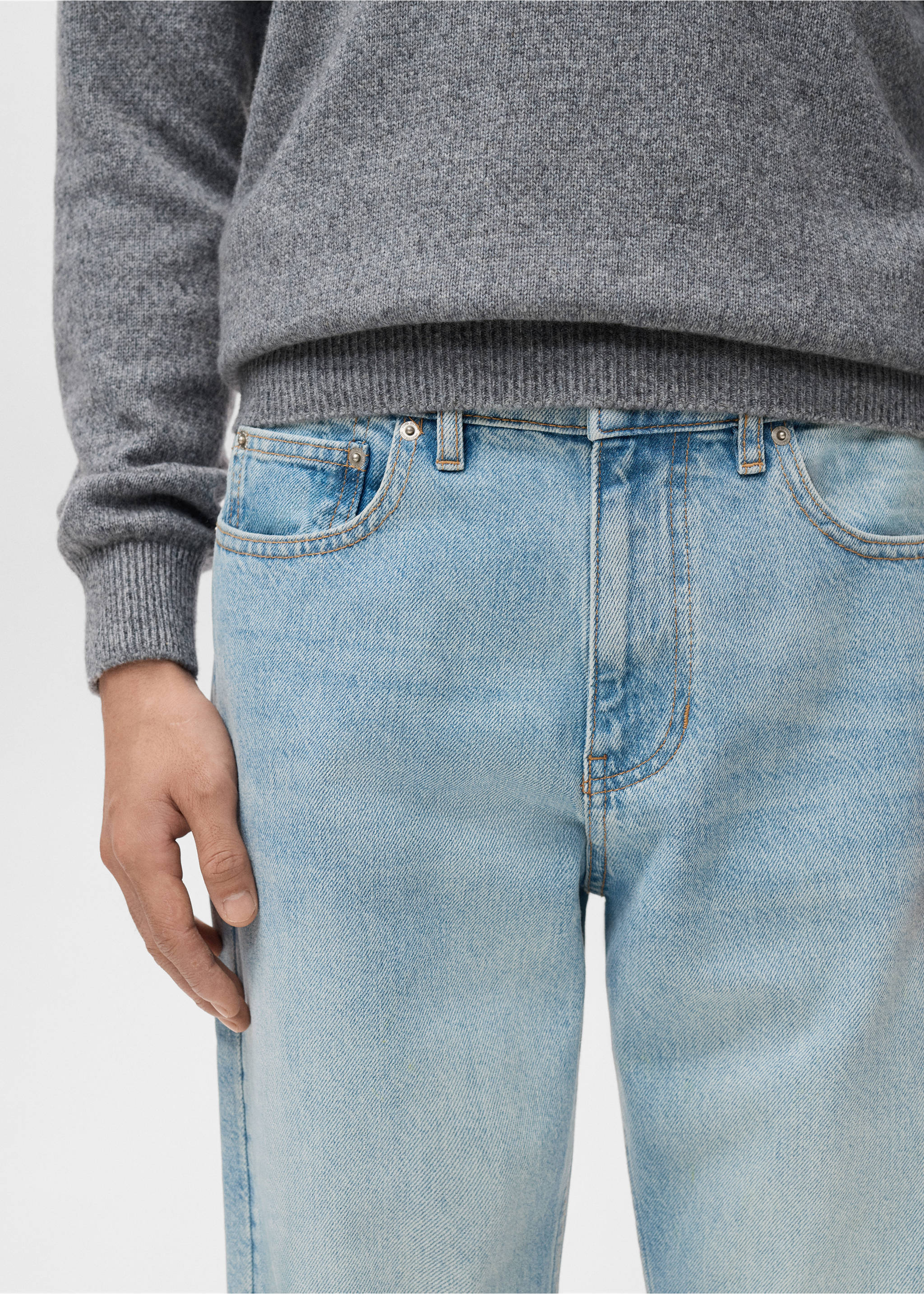 Texans Bob regular fit - Detall de l'article 1, Blau clar. Ref: 17015144-00.