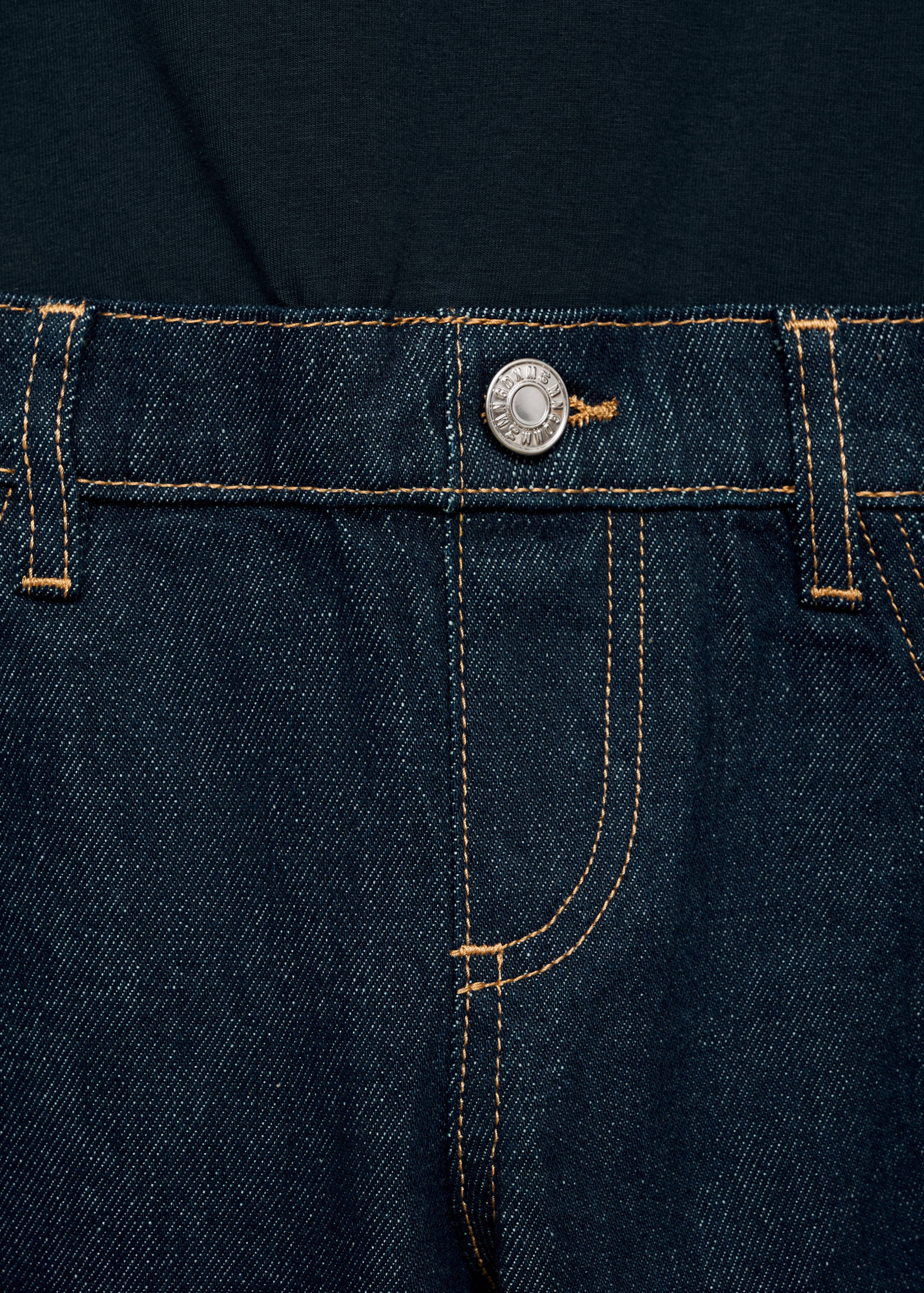 Rechte zwangerschapsjeans met stiksels - Detail van het artikel 0