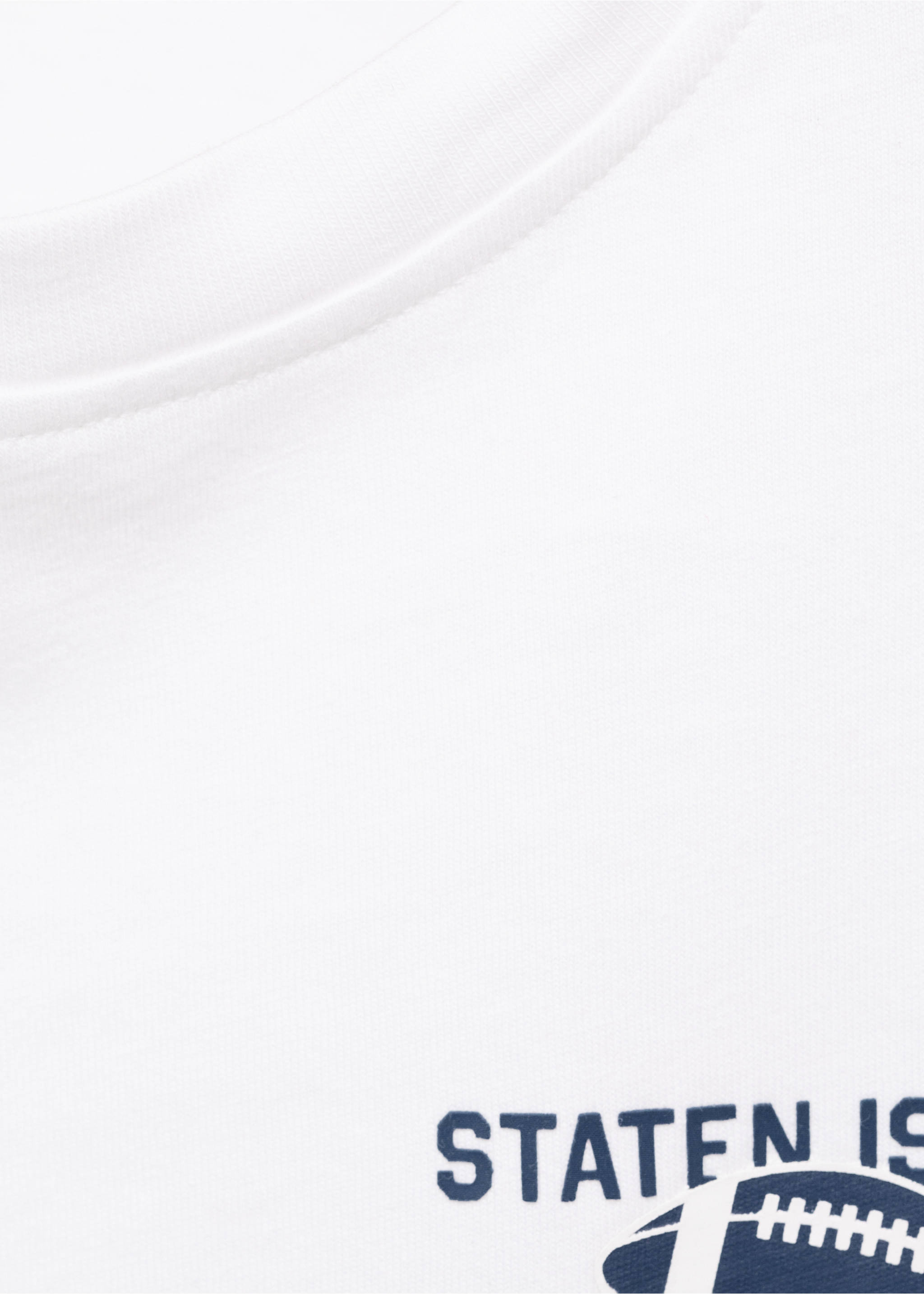 Printed long sleeve t-shirt - Details of the article 0, White. Ref: 17015161-00.