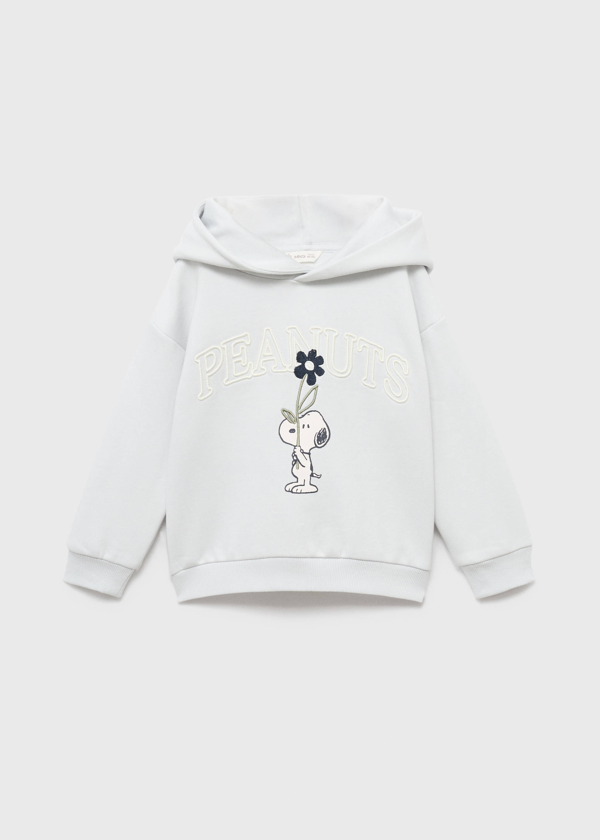 Embroidered Snoopy sweatshirt - Article without model