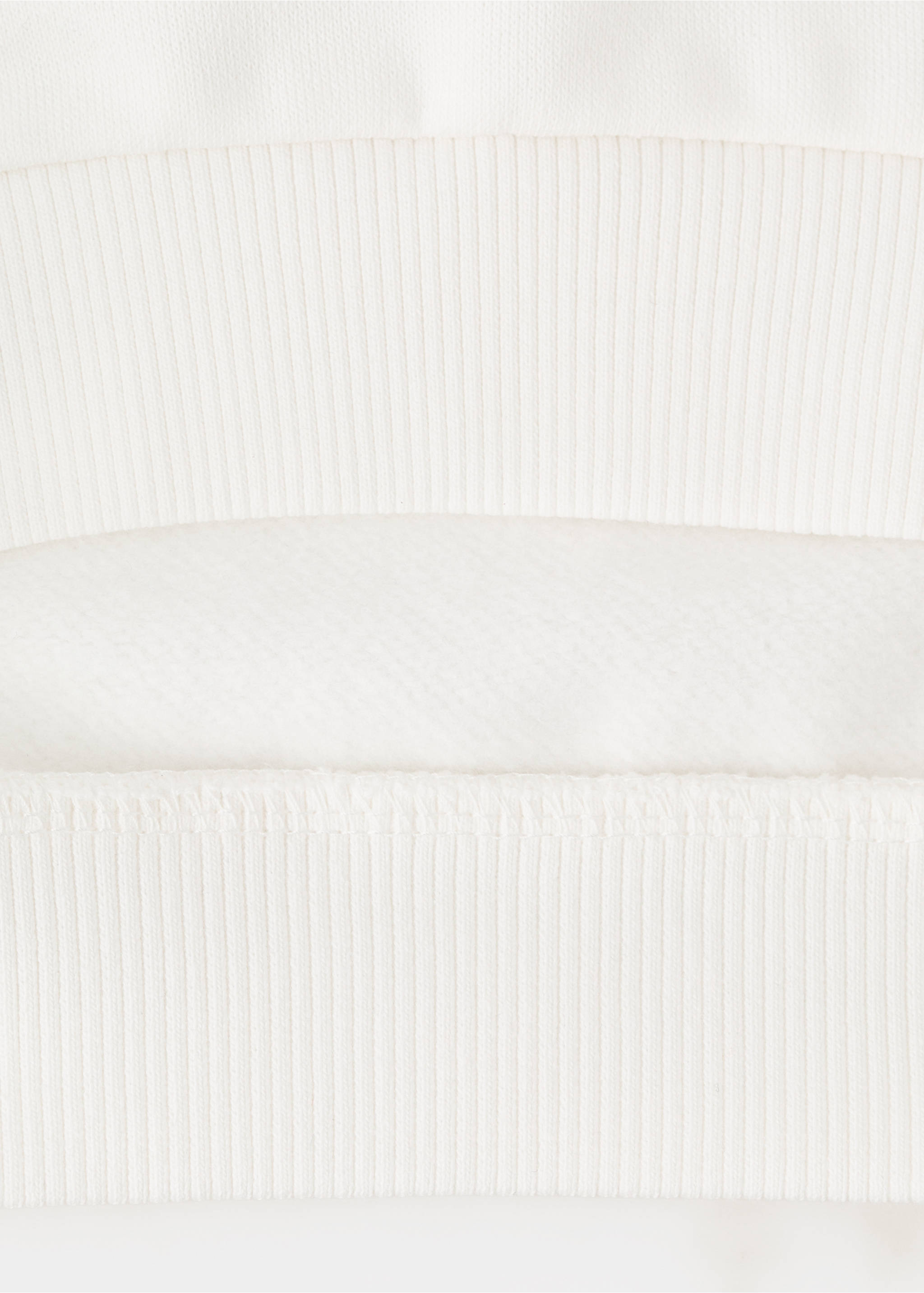 Floral embroidered sweatshirt - Details of the article 8, Off White. Ref: 17015165-00.