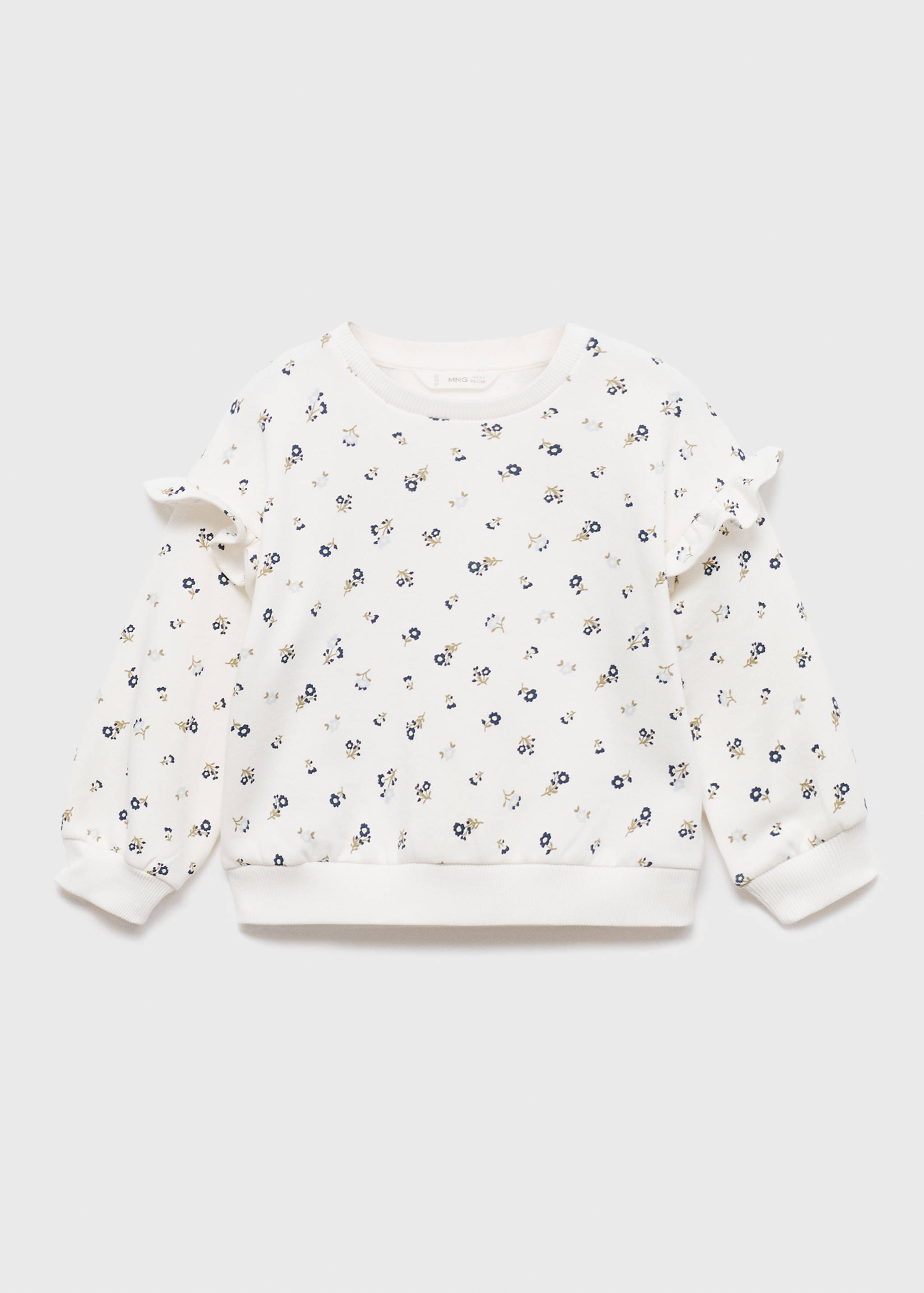 Sweatshirt mit Volant-Detail - Artikel ohne Model