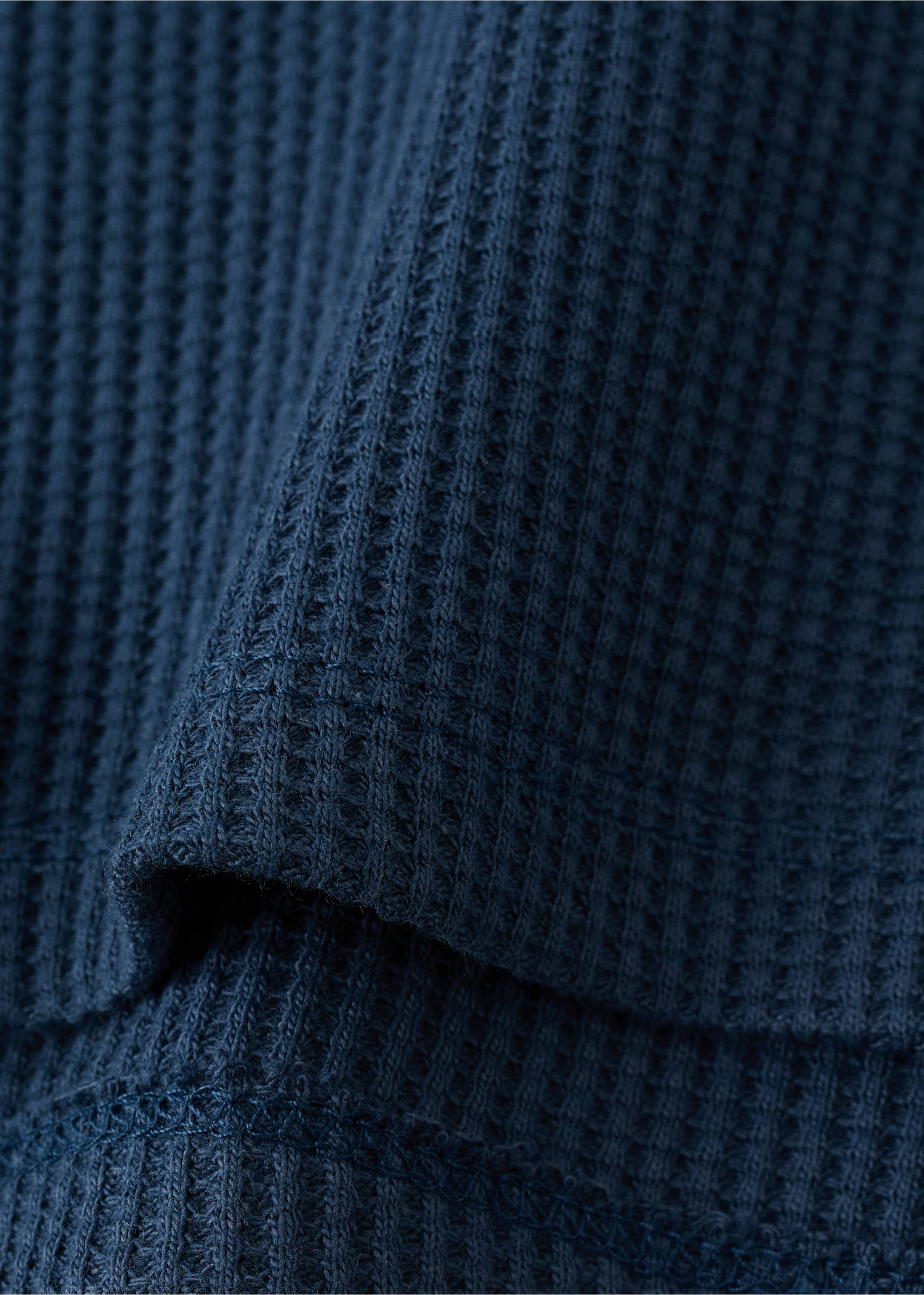 Dessuadora estampat cotó - Detall de l'article 0, Blau marí. Ref: 17015169-00.