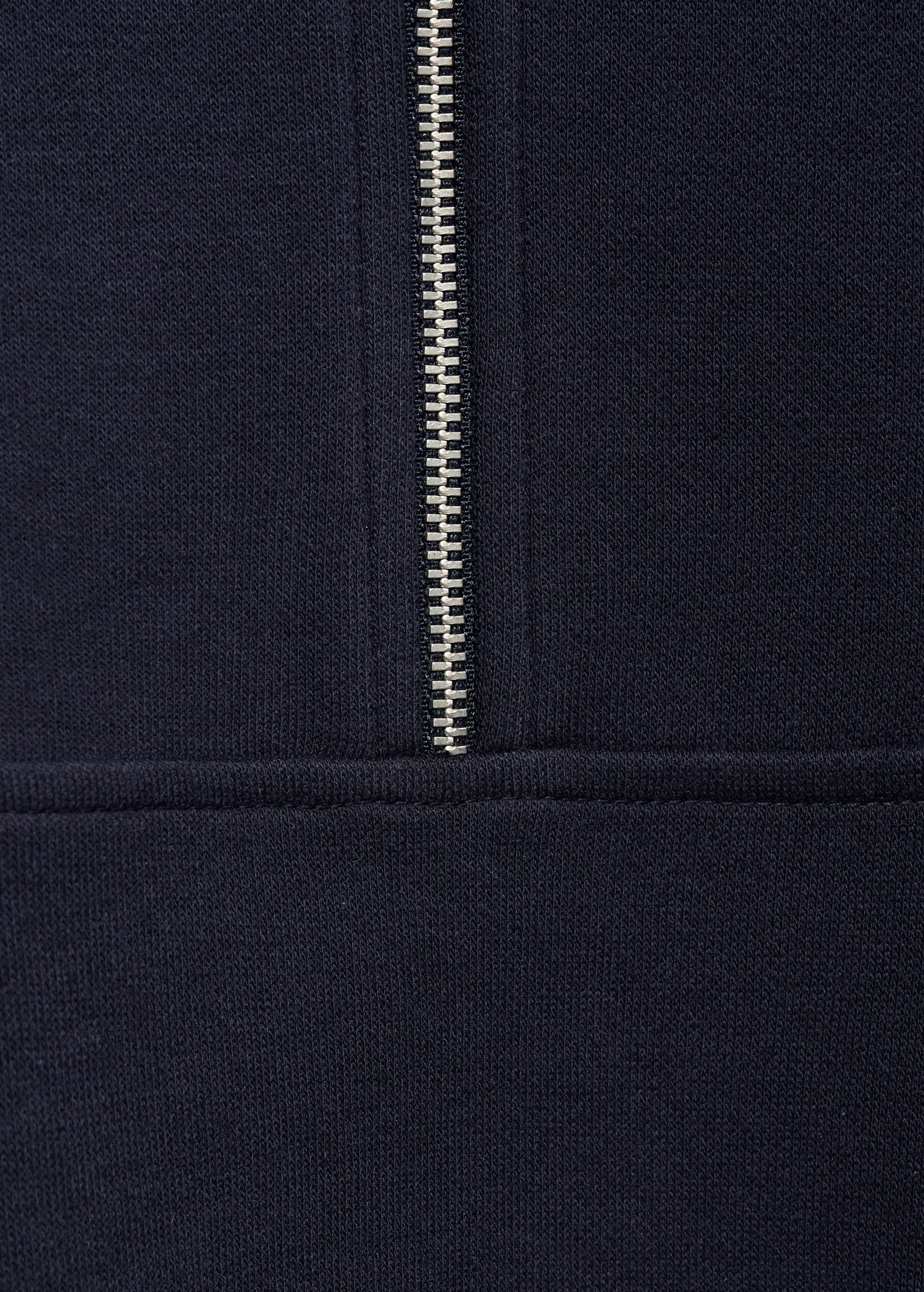 Sweat-shirt col montant zippé - Détail de l'article 0