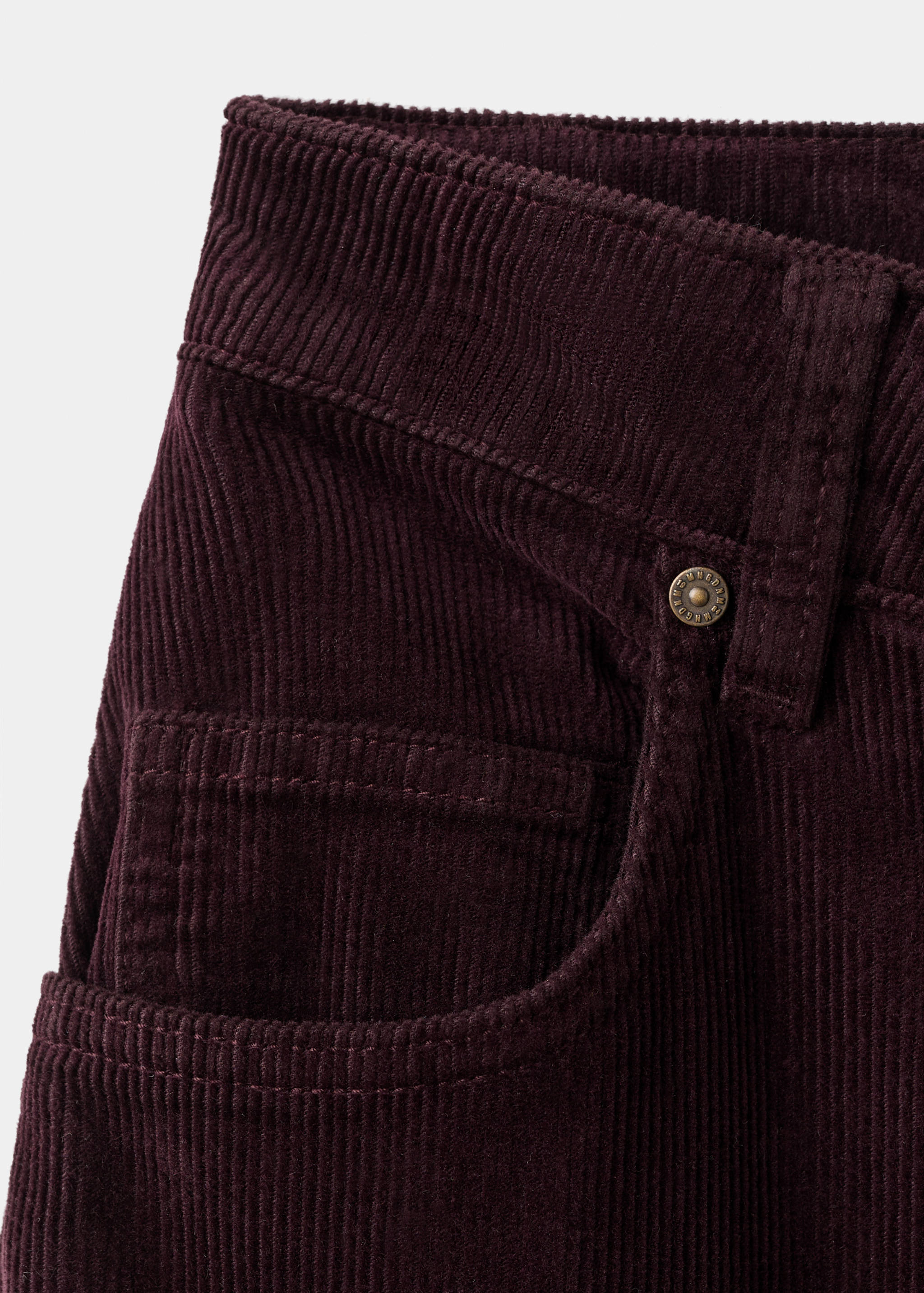 Breda manchesterjeans med breda ben och låg midja - Detaljer om artikeln 8