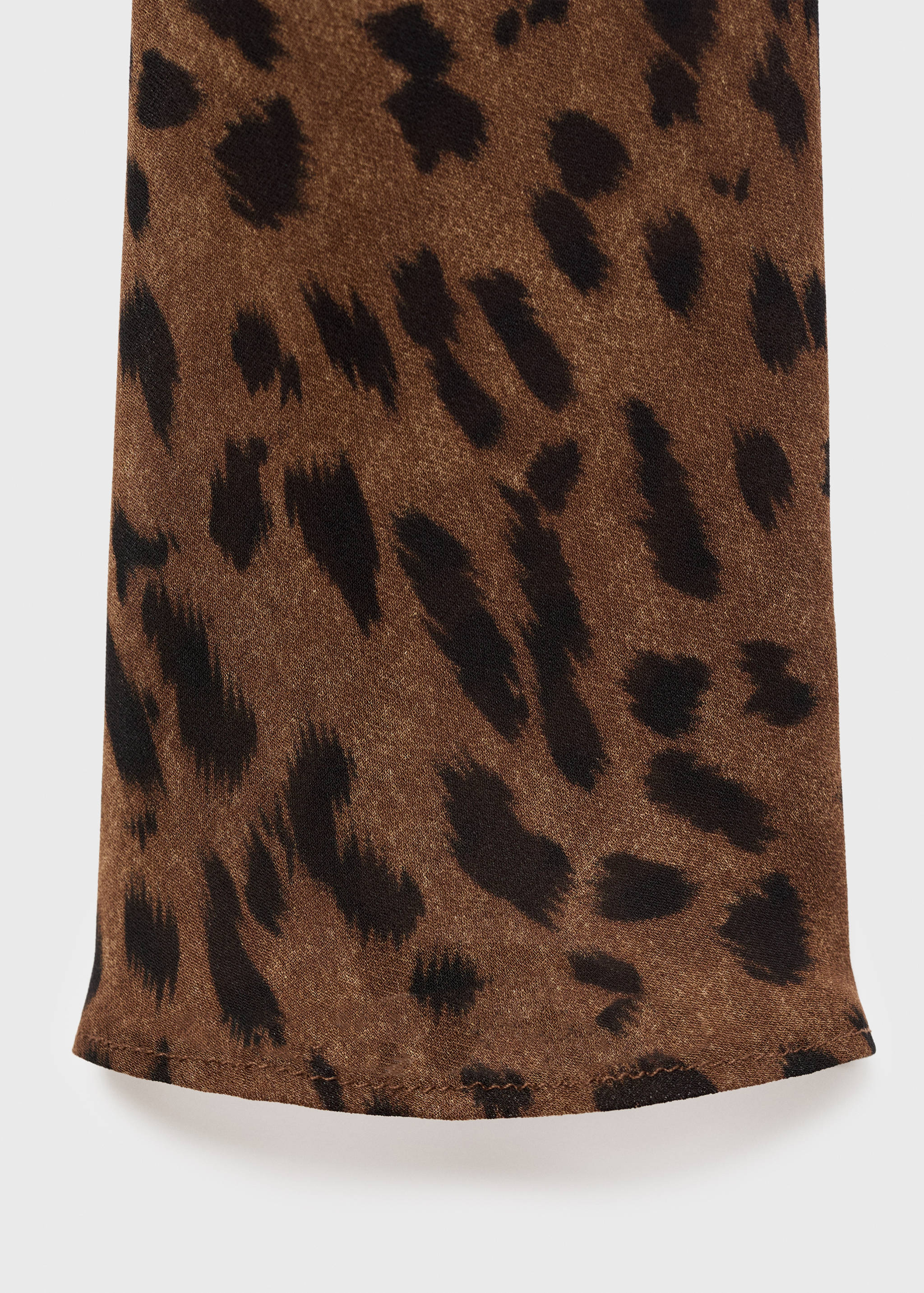Robe léopard à manches longues - Détail de l'article 0