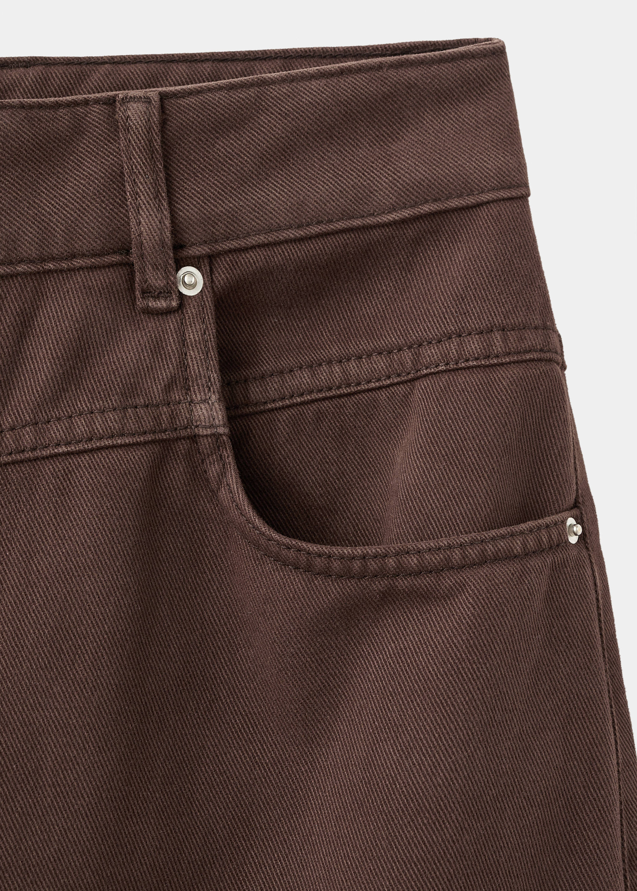 Jeans wide leg loose tiro medio - Detalle del artículo 8