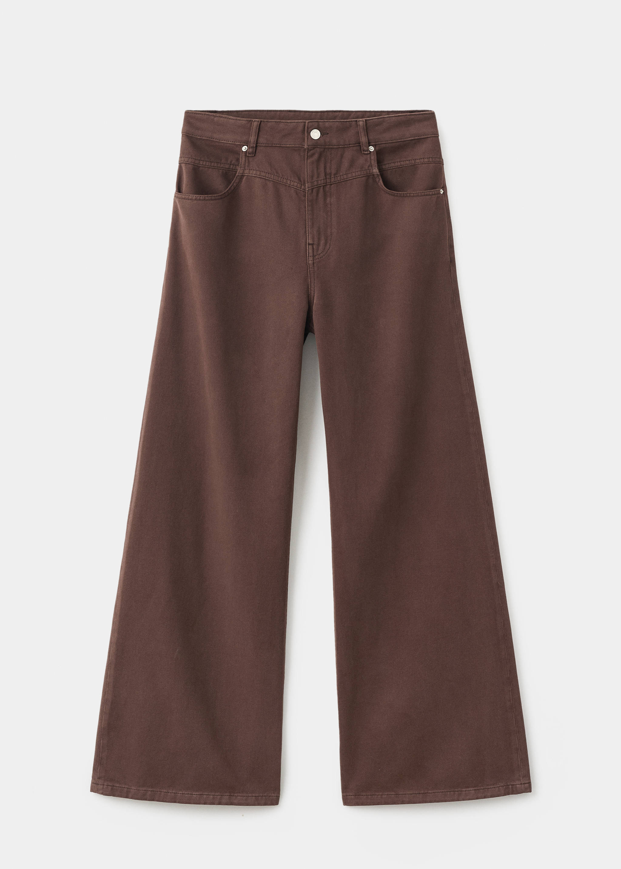 Jeans wide leg loose tiro medio - Artículo sin modelo
