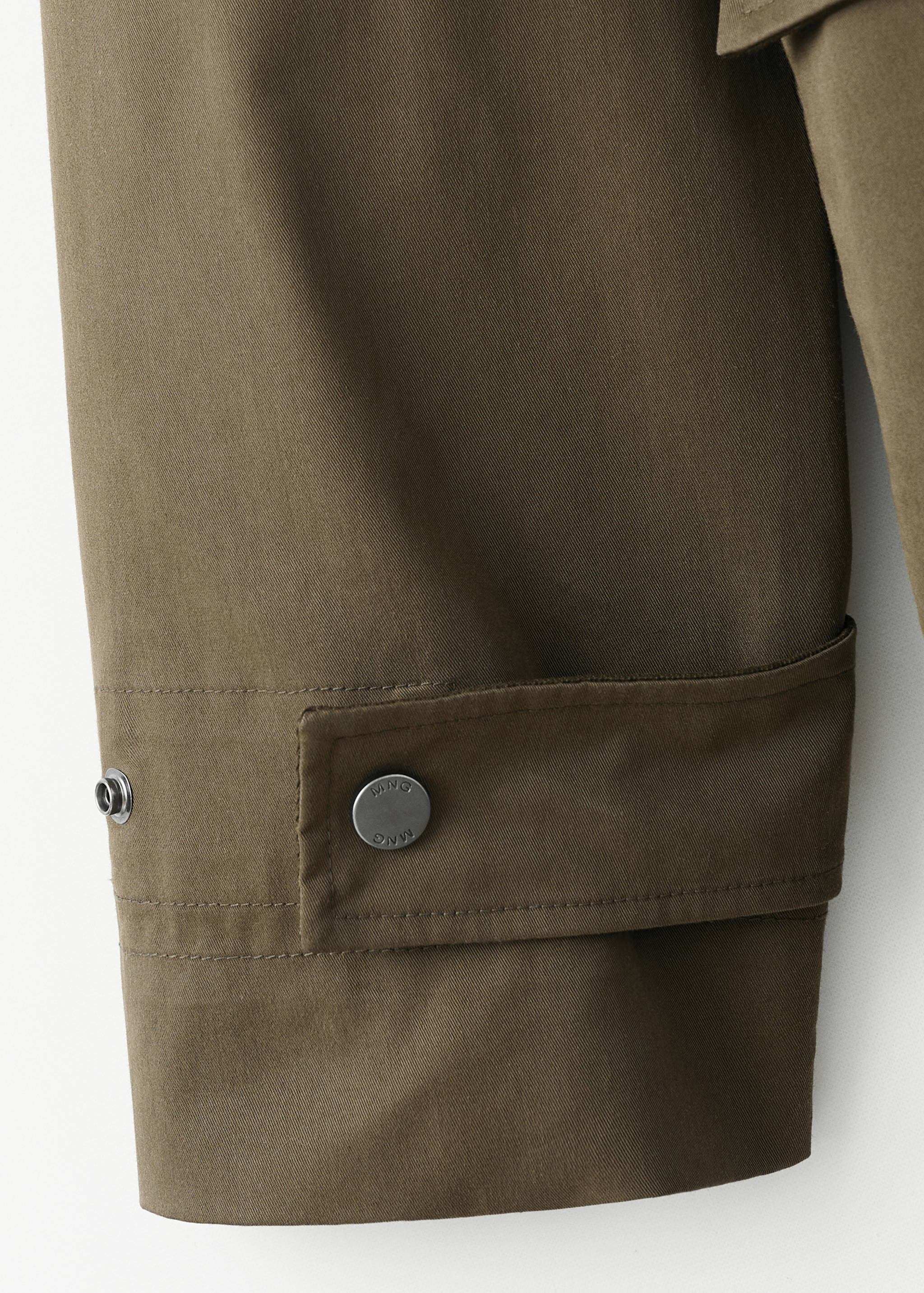Water-repellent cotton parka with pockets - Details of the article 8