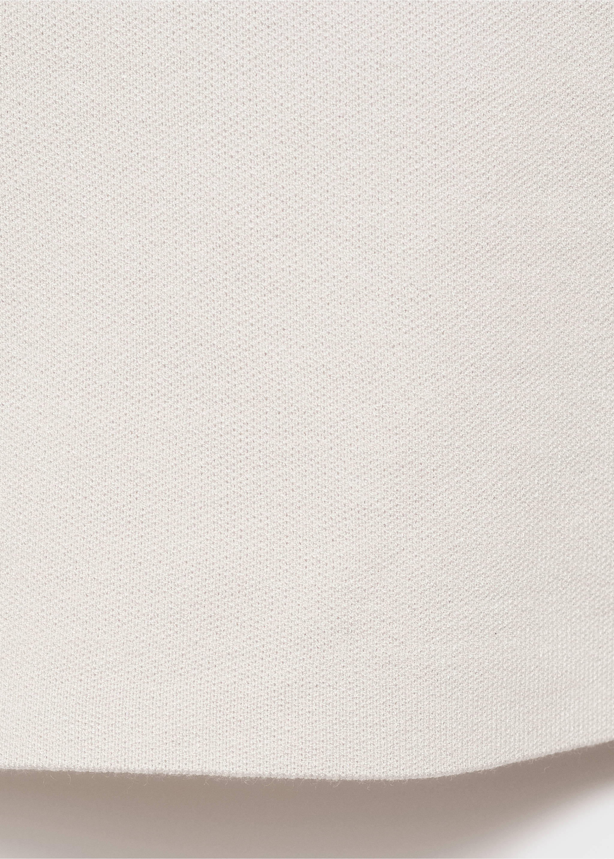 Úpletový svetr s výstřihem perkins - Detail zboží 0, Světle/pastelově šedá. Ref: 17015974-00.