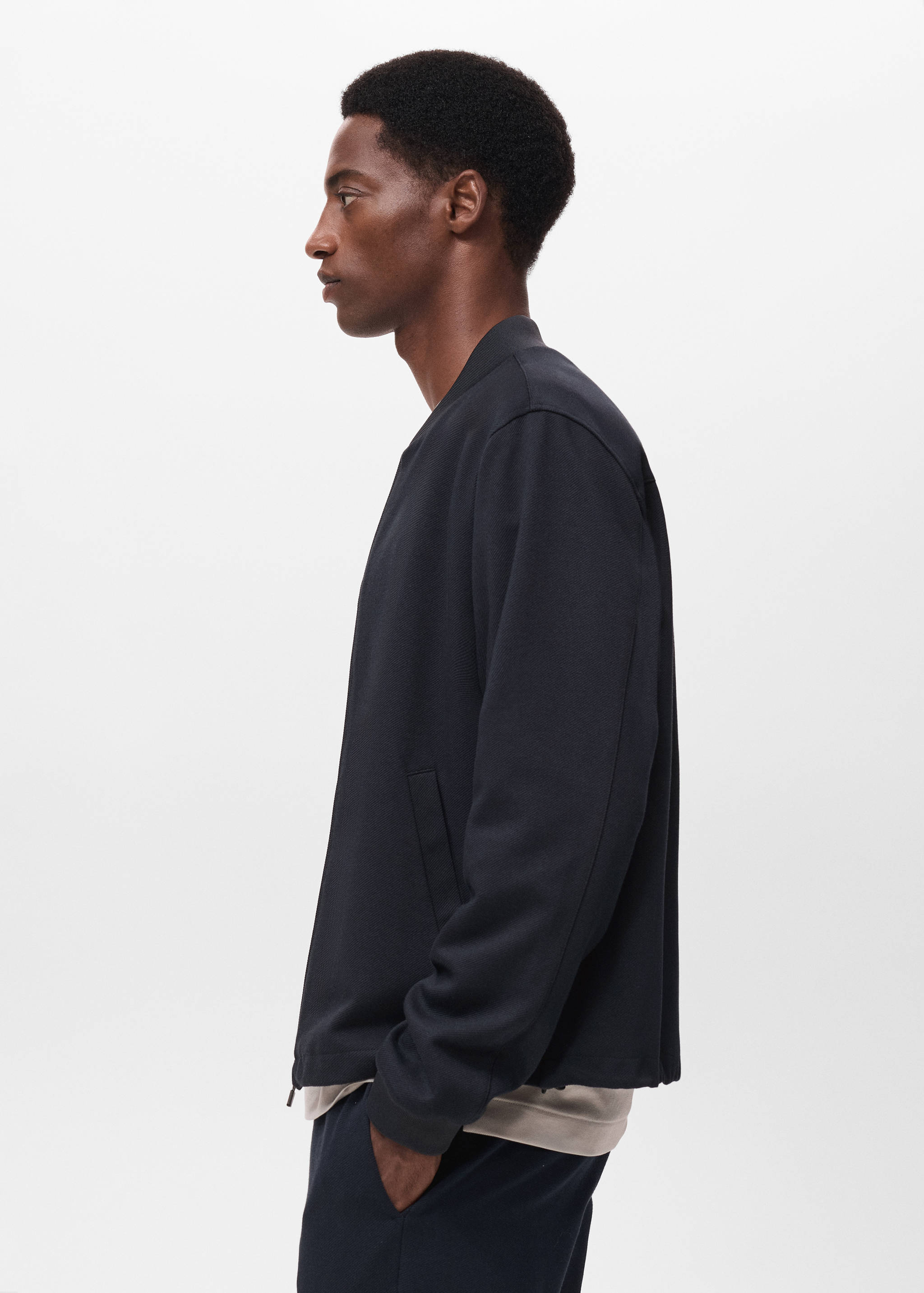 Sweat à zip comfort stretch - Détail de l'article 2