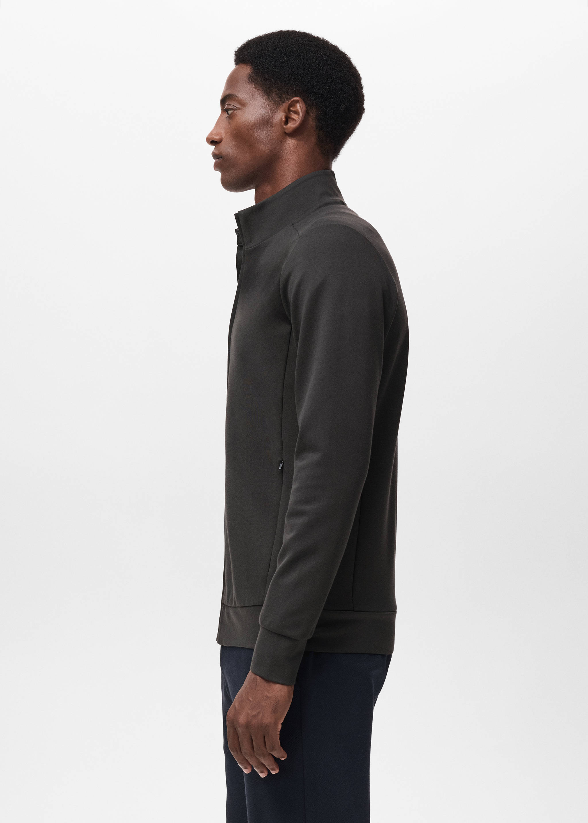 Regular-fit technical sweatshirt - Details of the article 2