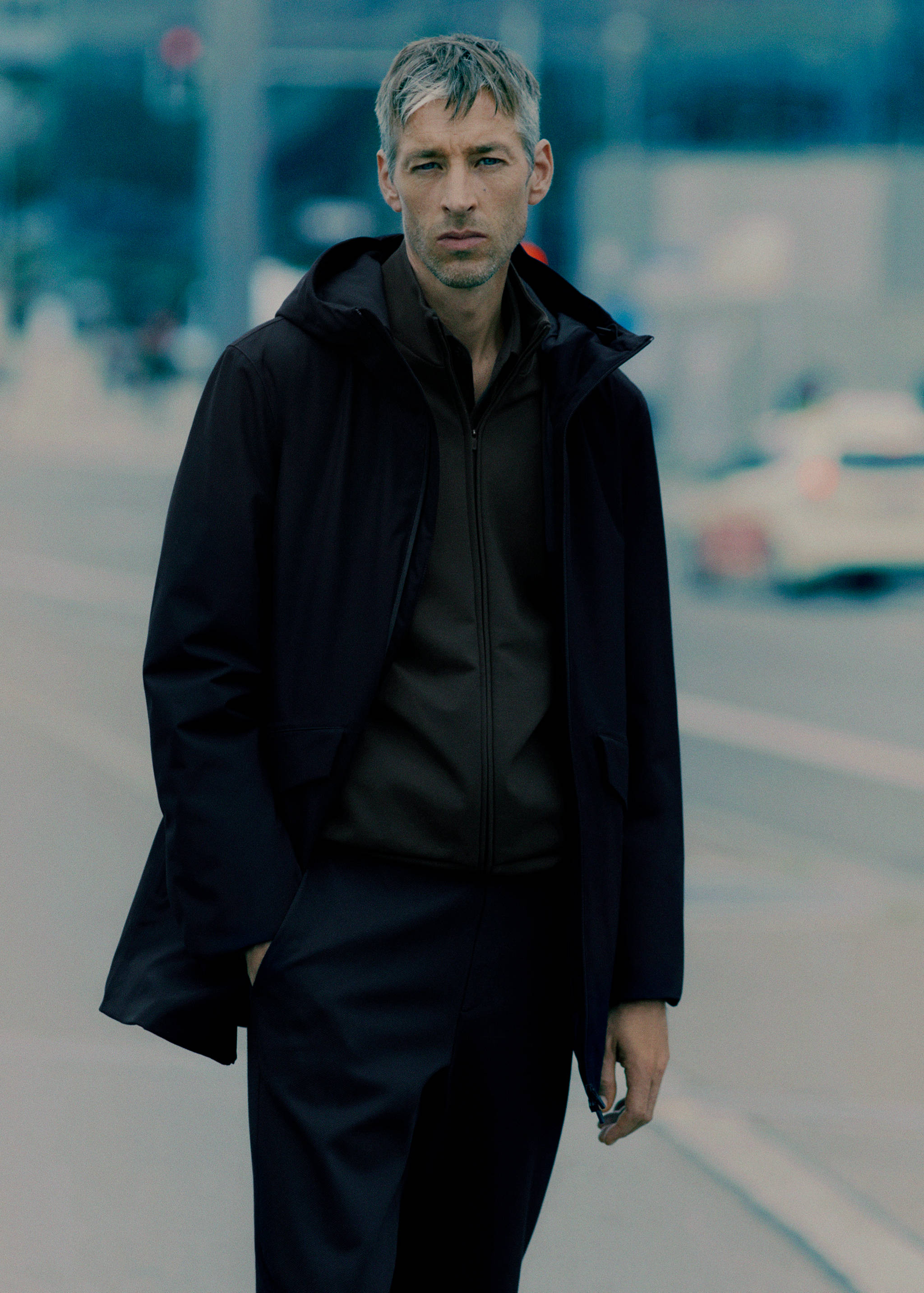 Regular-fit technical sweatshirt - Details of the article 5