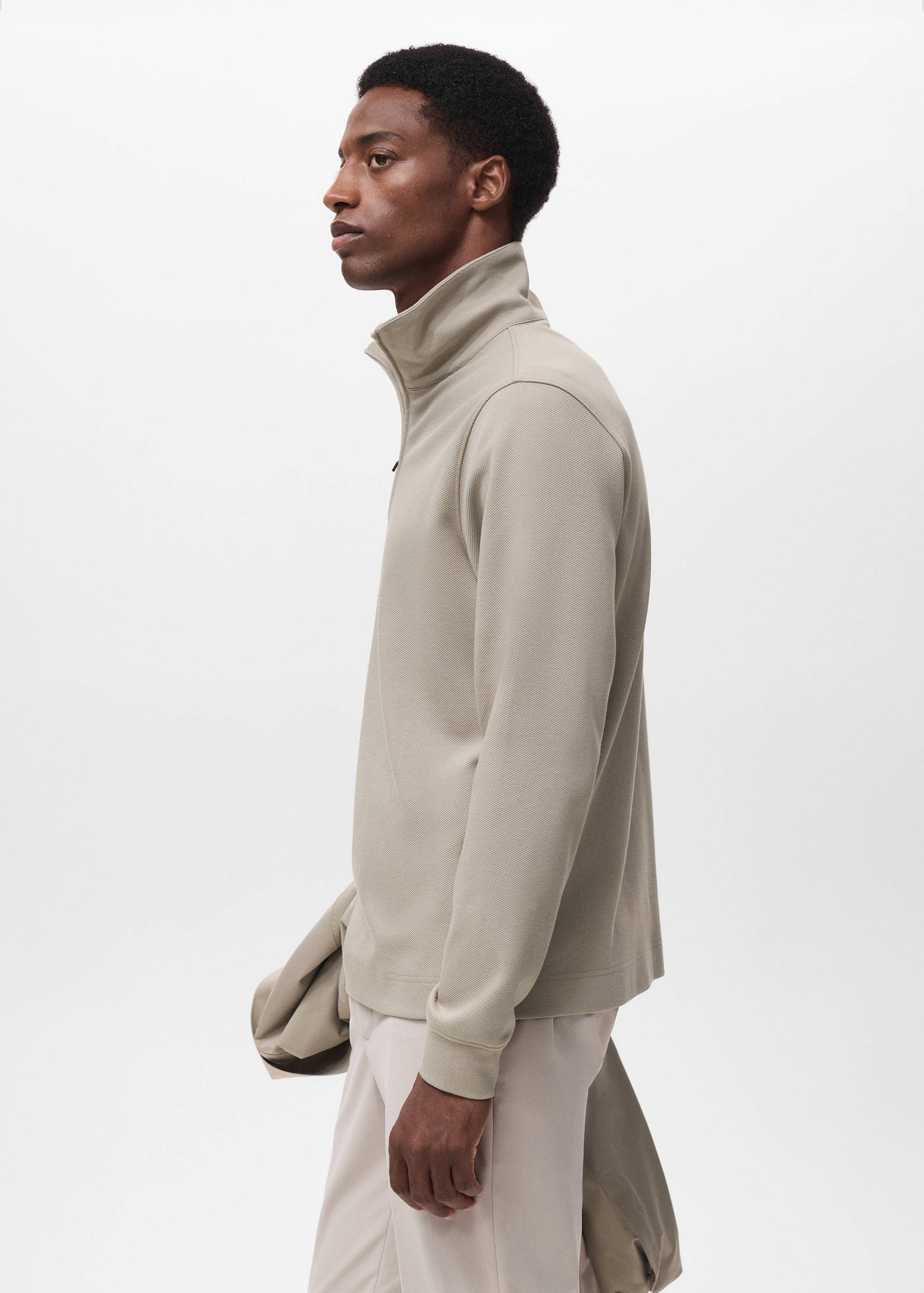 Sweat technique zip regular fit - Détail de l'article 2
