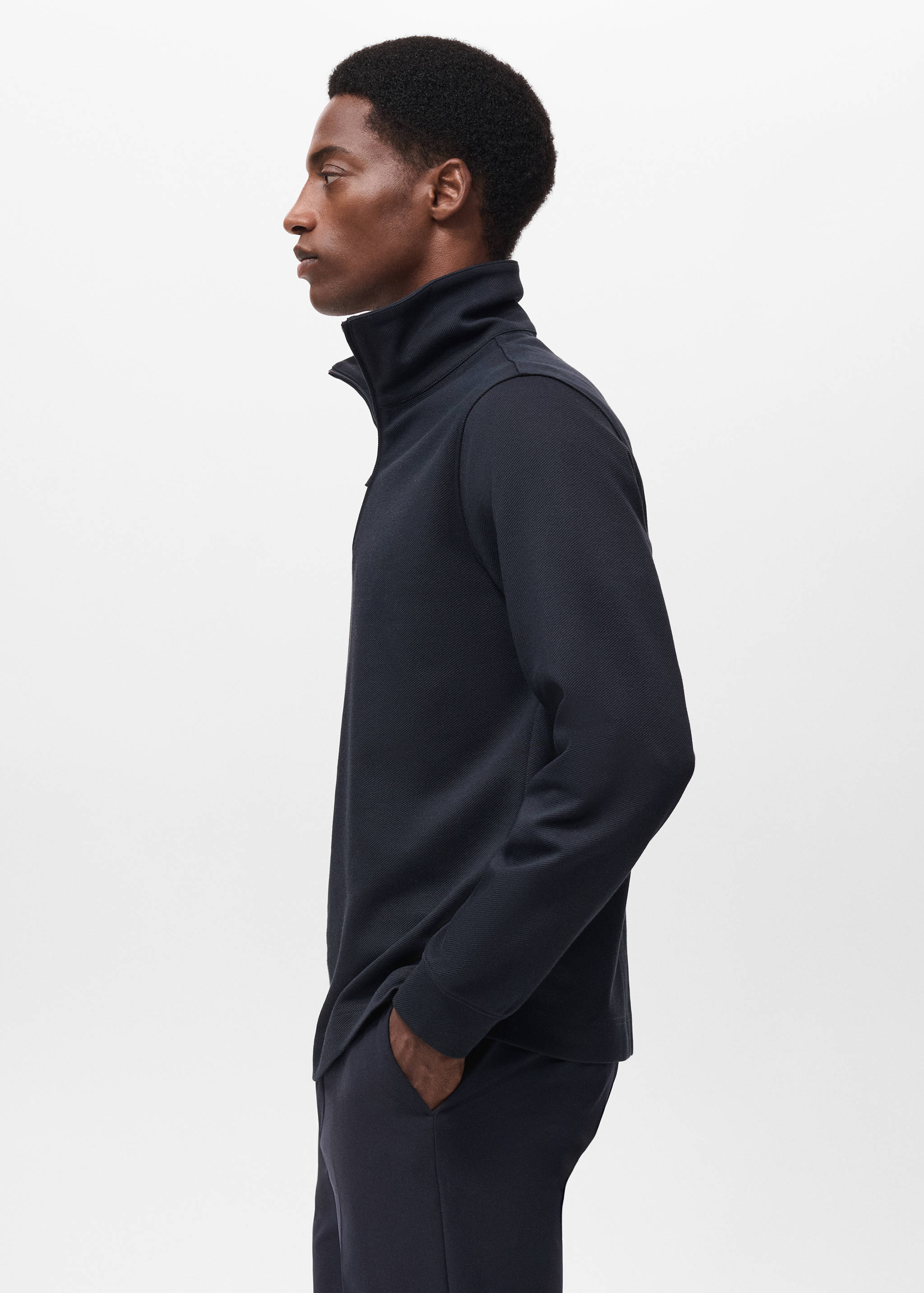 Sweat technique zip regular fit - Détail de l'article 2
