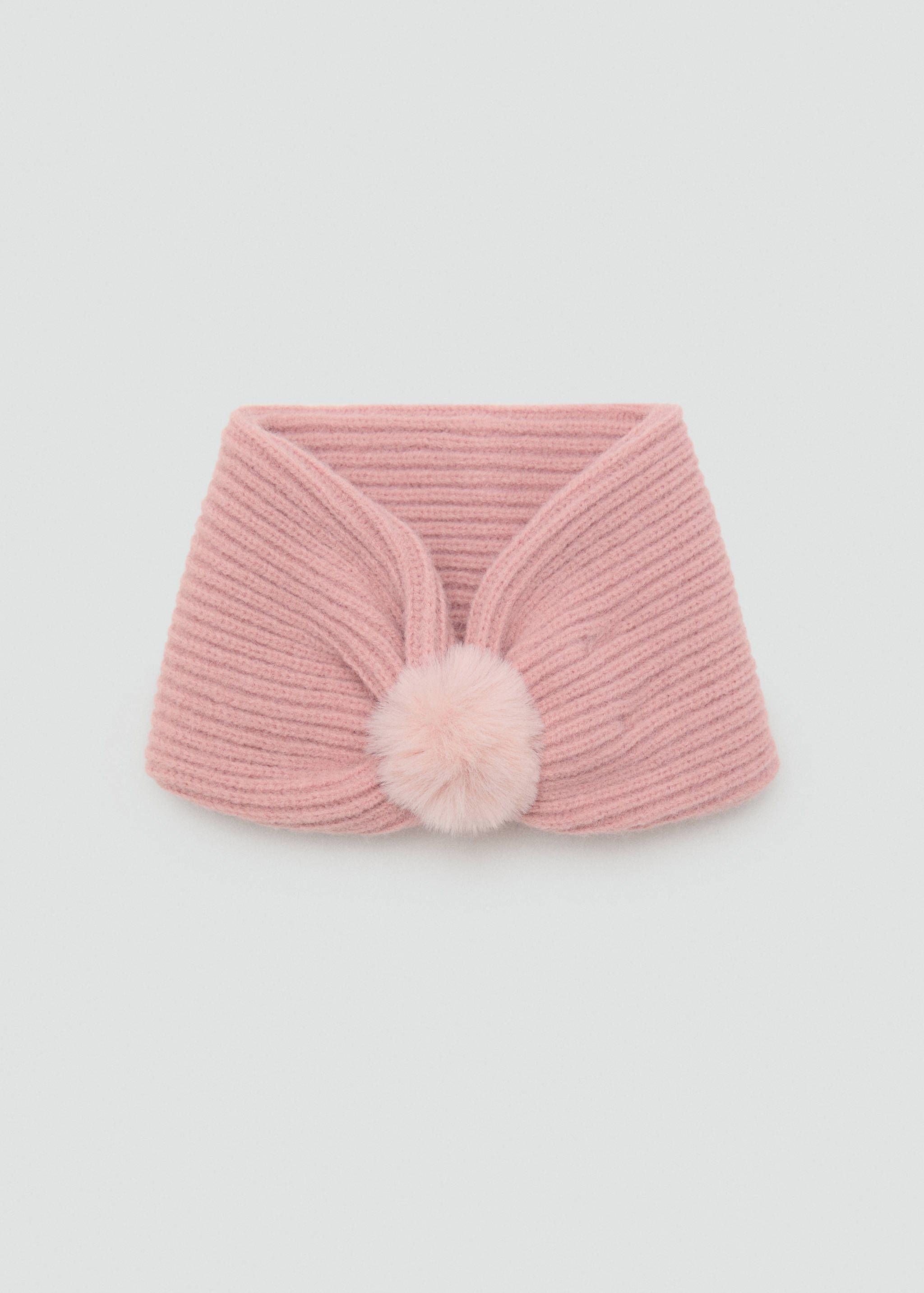 Knitted scarf with tassel - Article without model