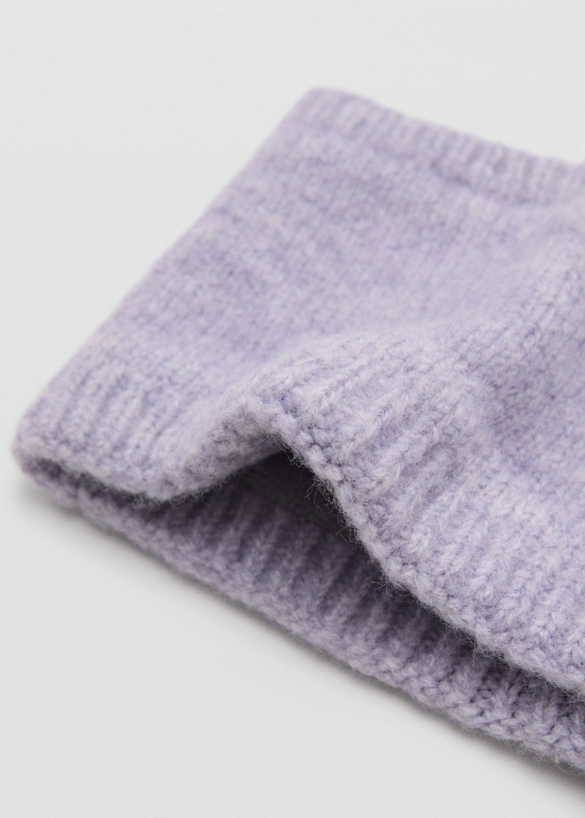 Strickschal - Mittlere Ansicht