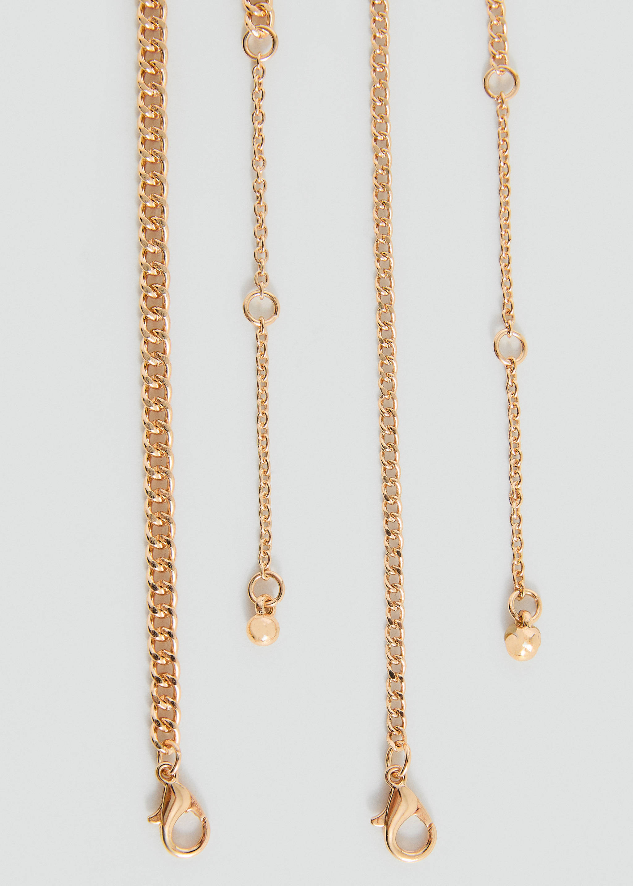 Padlock chain necklace - Details of the article 1