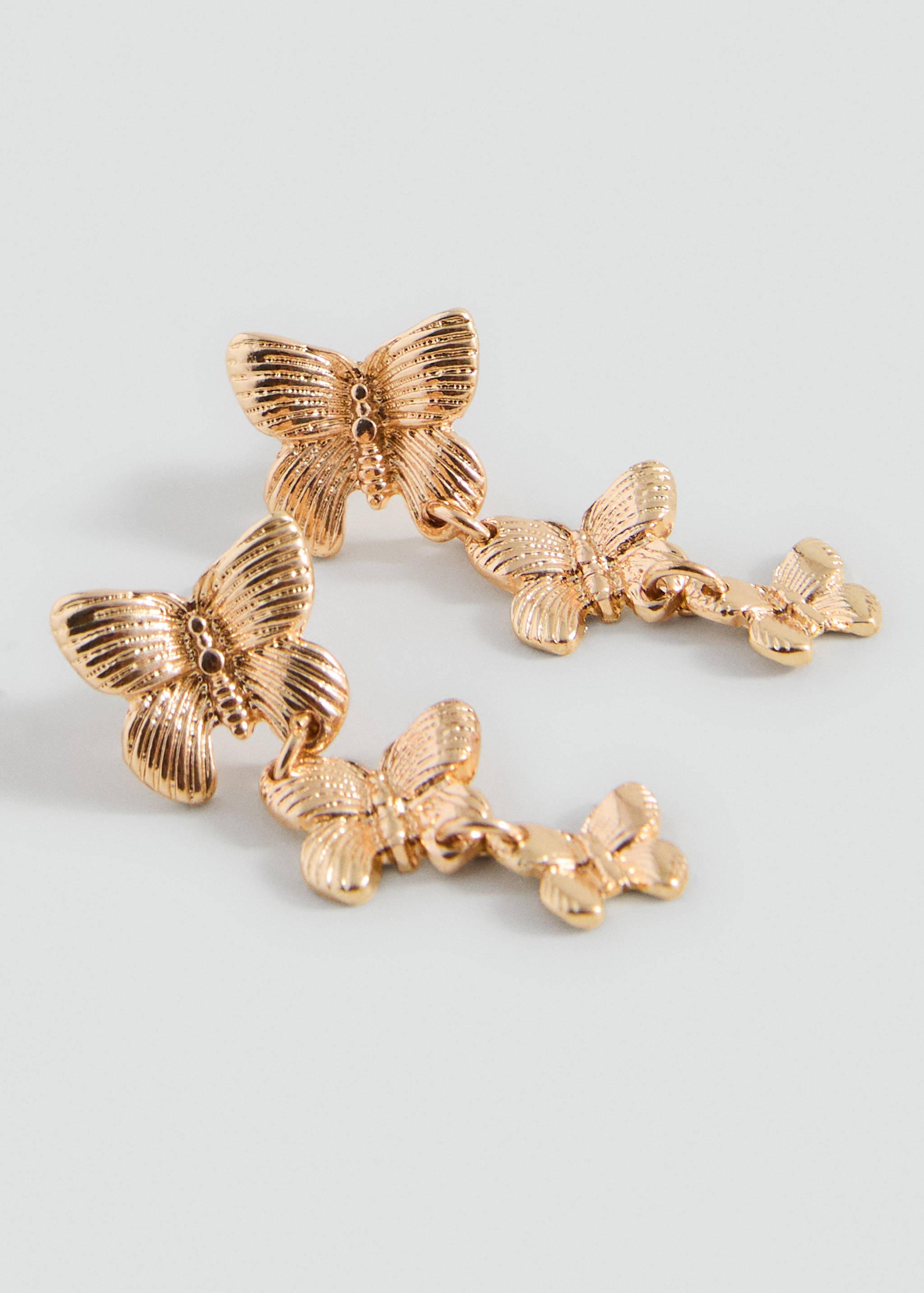 Butterfly earrings - Medium plane
