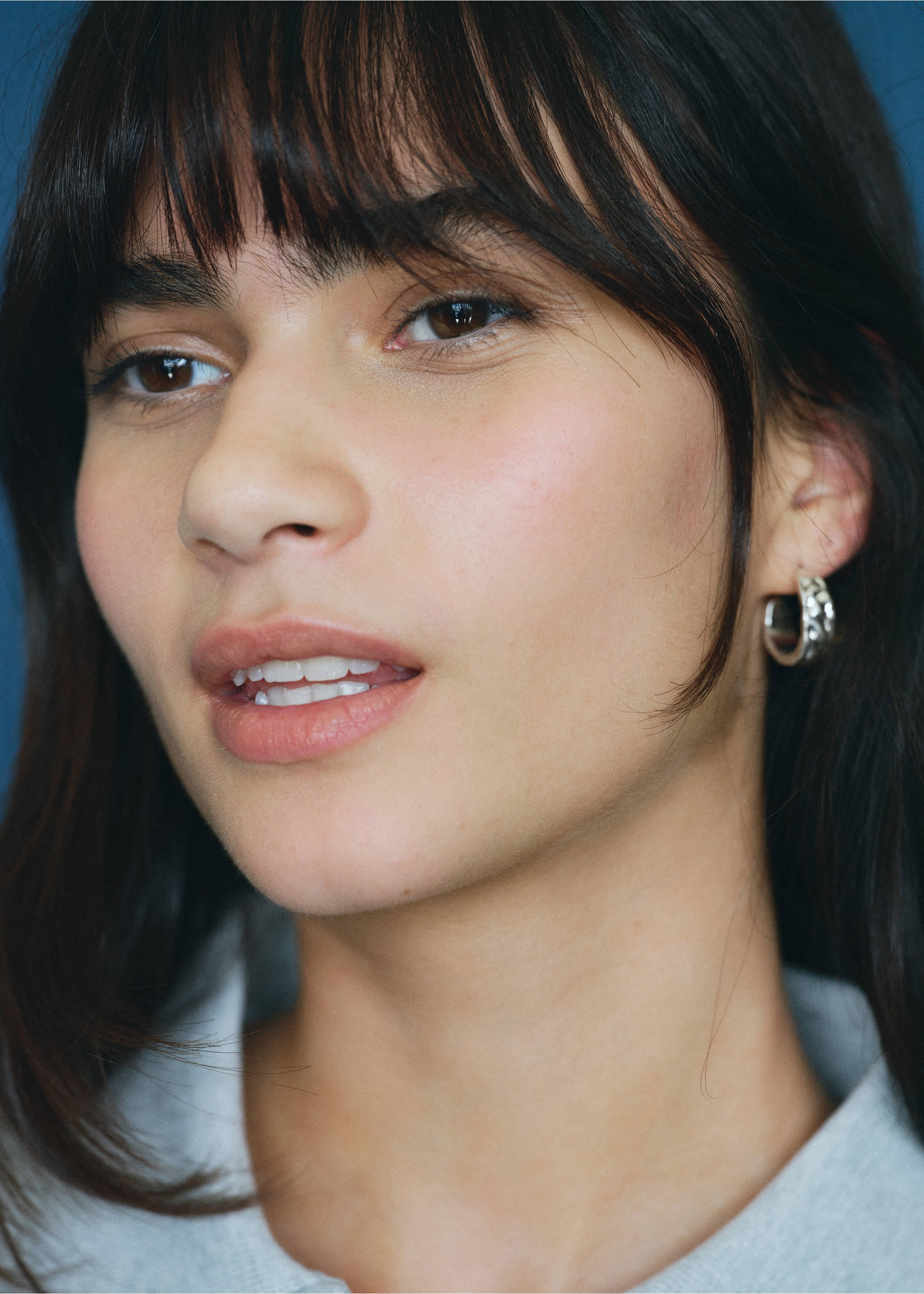 Pack of 3 combined earrings - Details of the article 5, Silver. Ref: 17015995-00.
