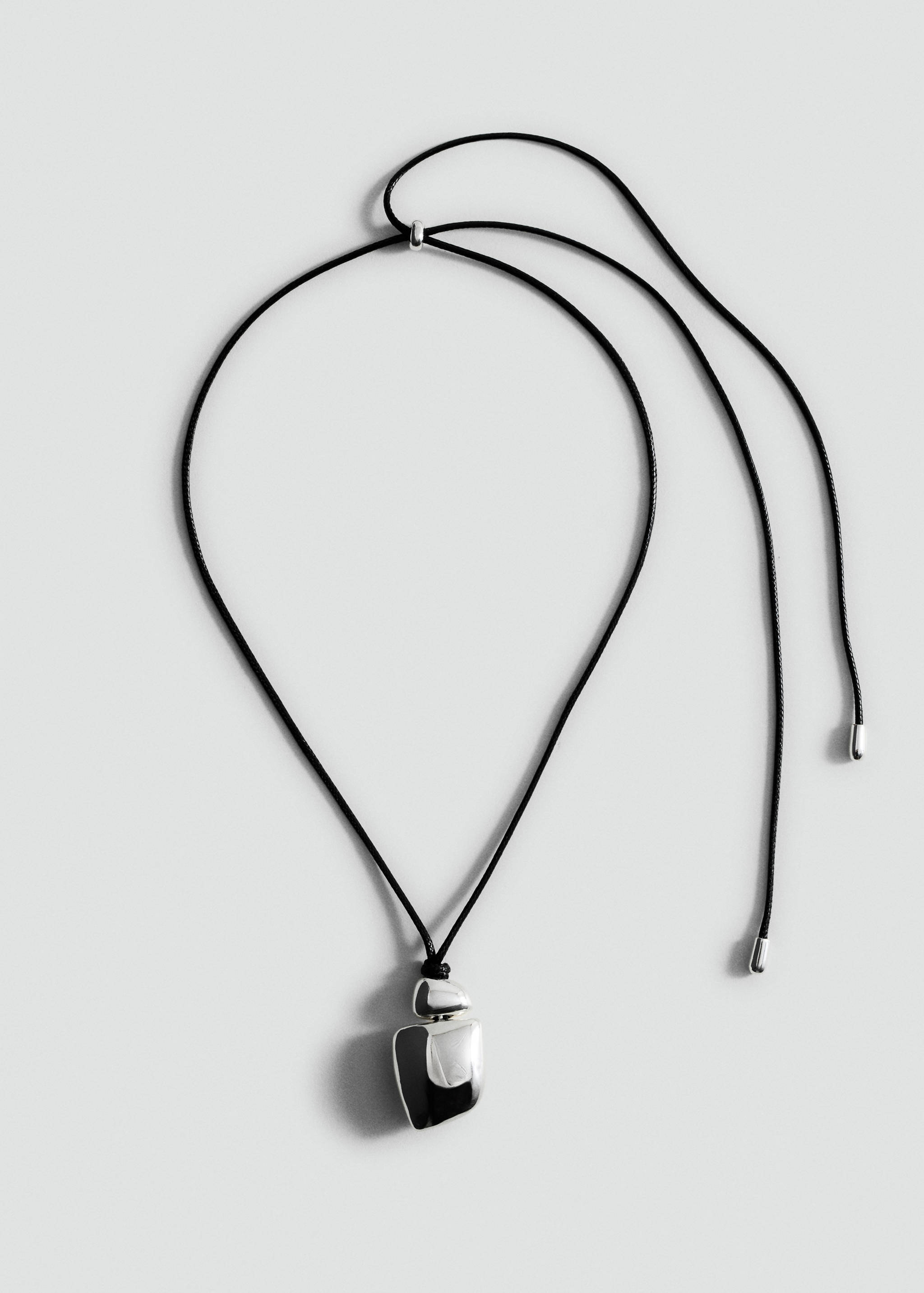 Metal pendant necklace - Article without model