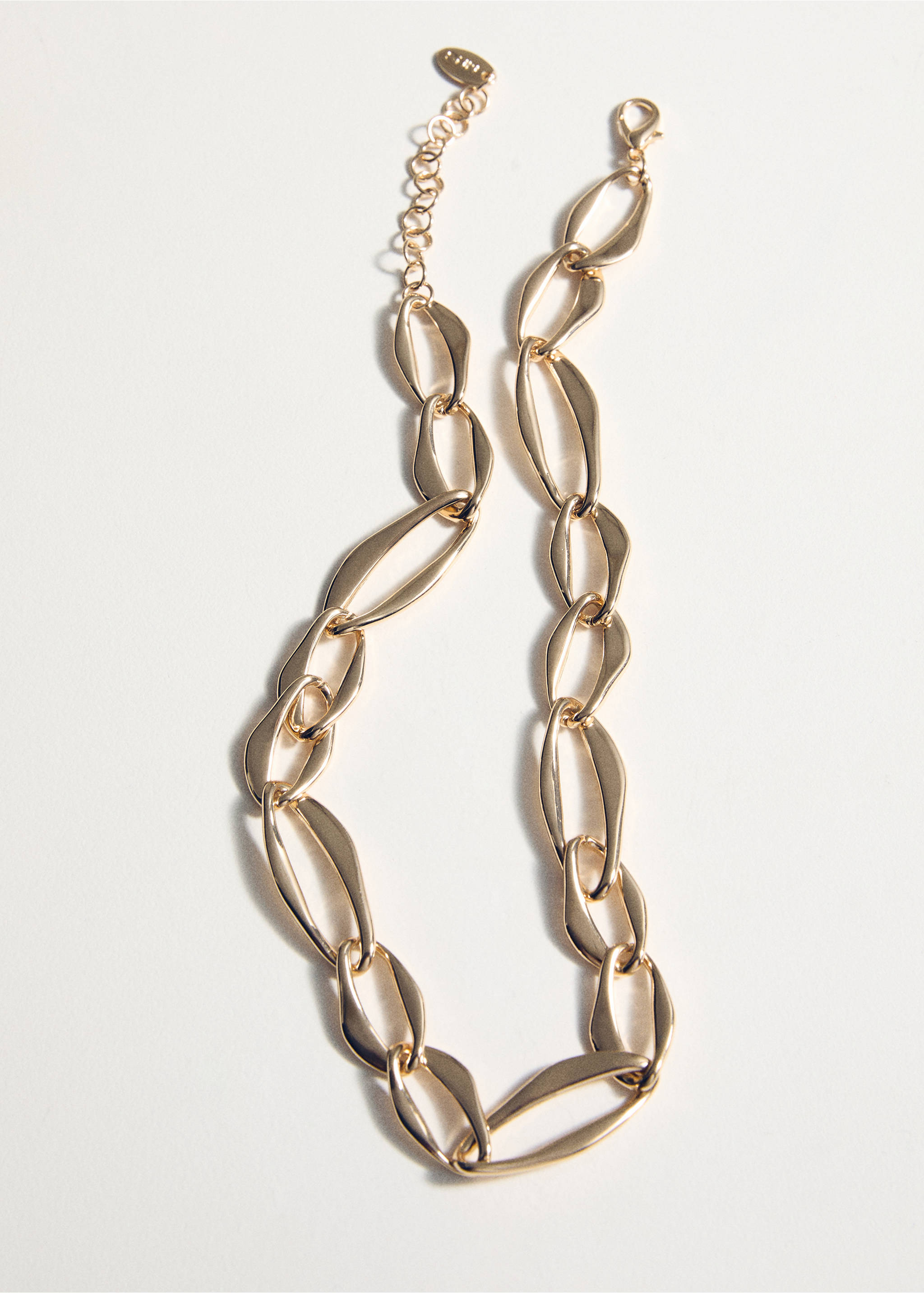 Flache Gliederkette - Detail des Artikels 5, Gold. Ref: 17016009-00.