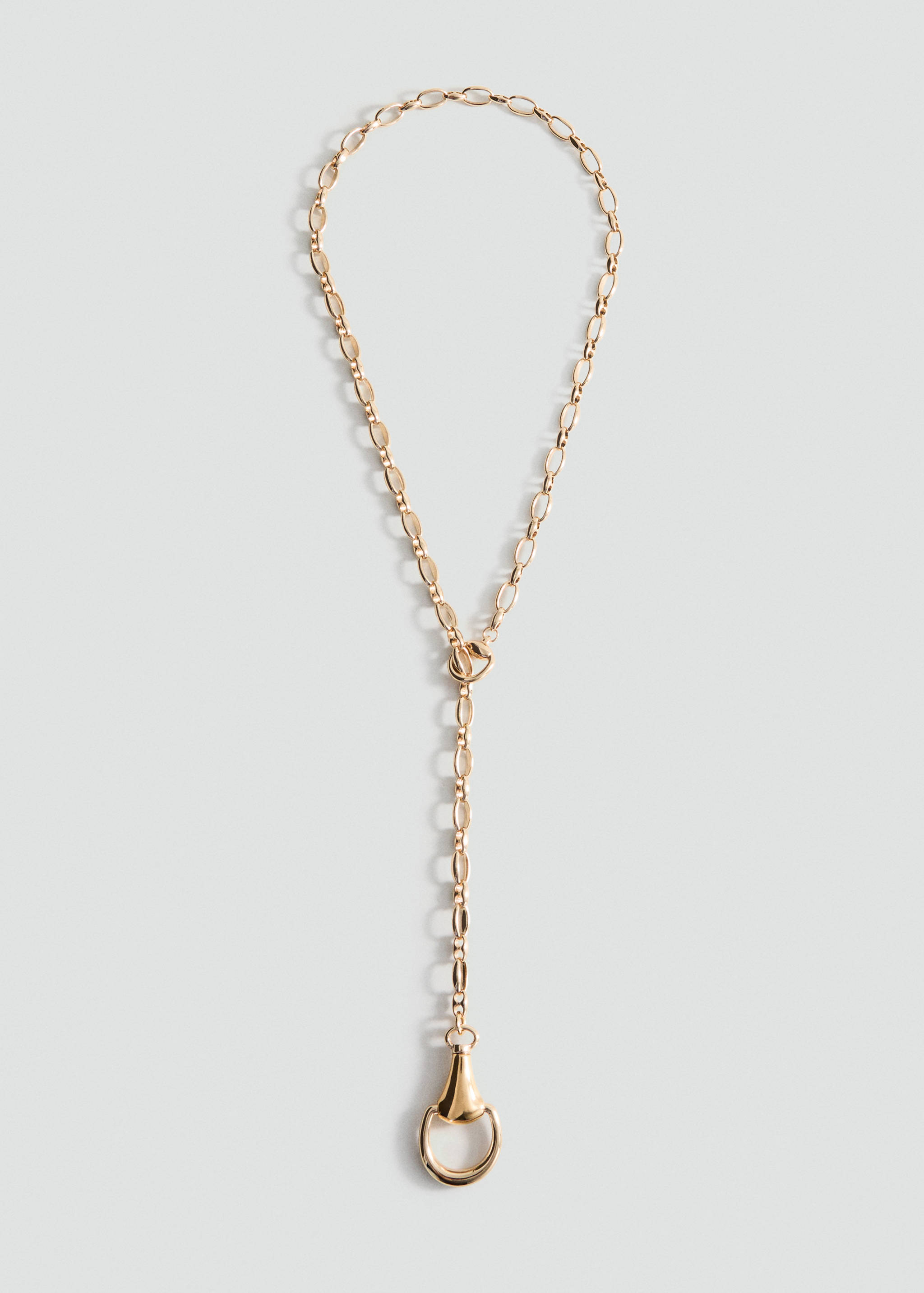 Collar abalorio metálico colgante - Artículo sin modelo