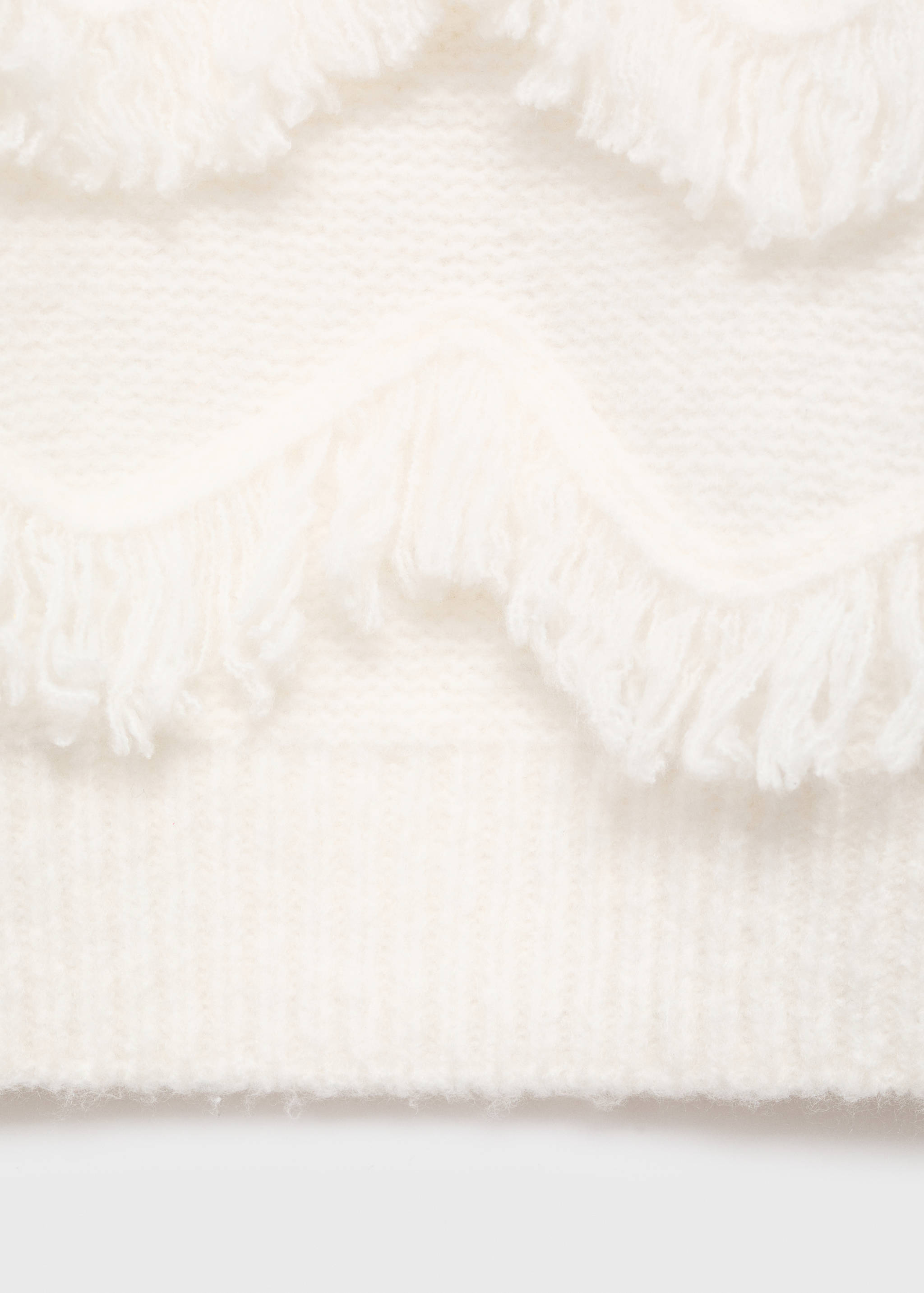 Fringes knit sweater - Details of the article 8