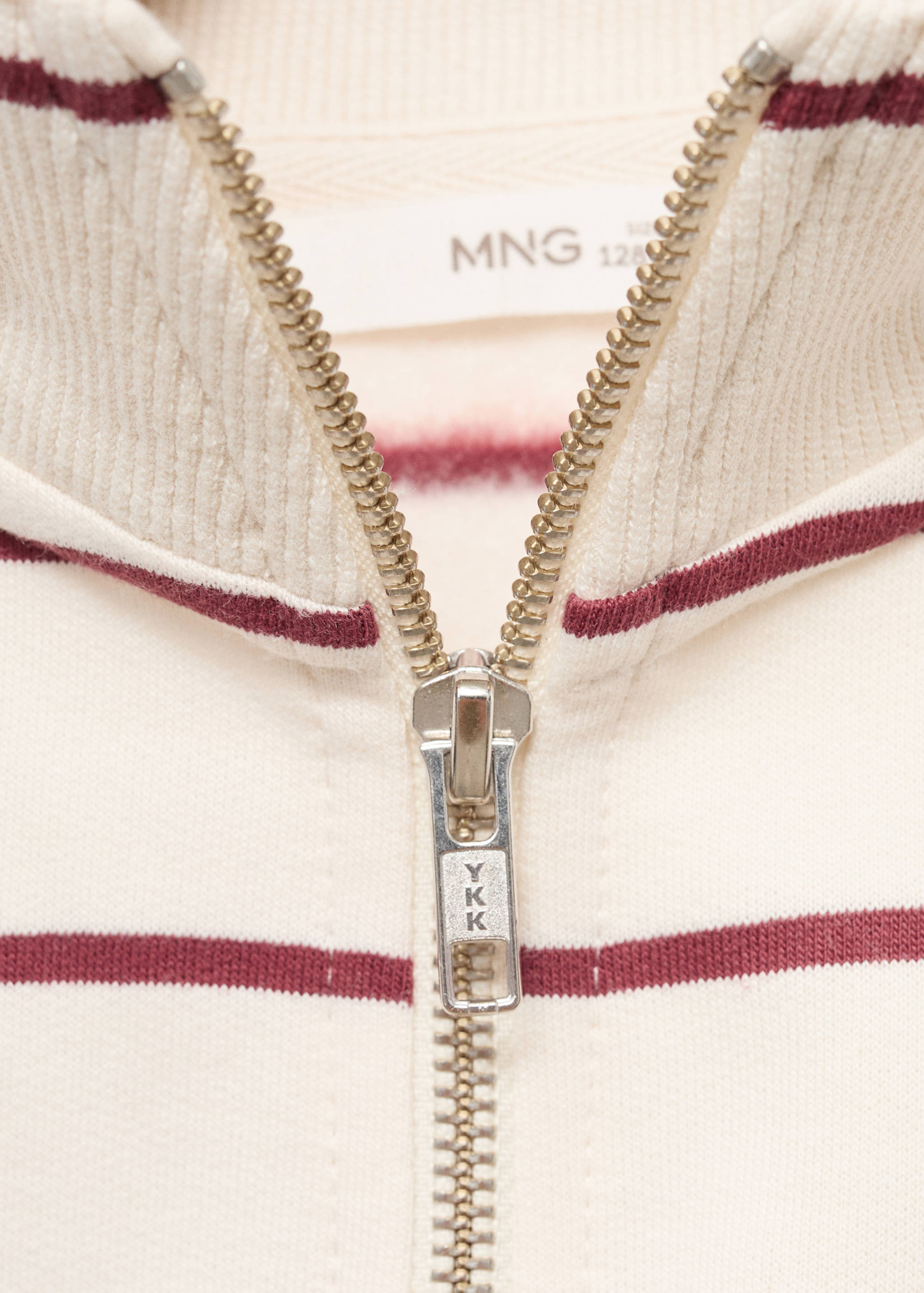 Mikina s pruhy a potiskem nápisu - Detail zboží 8