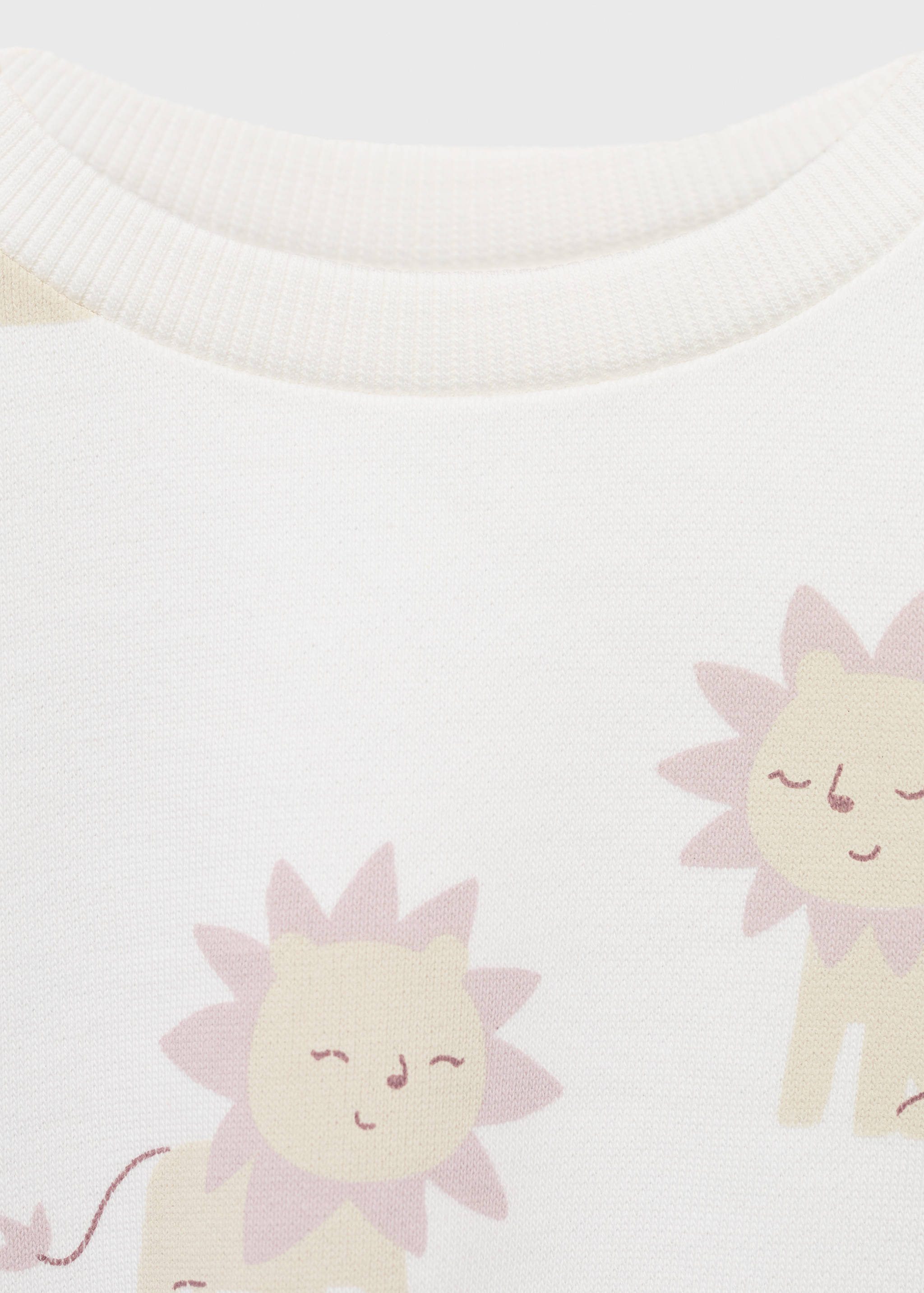Lion print sweatshirt - Details of the article 8