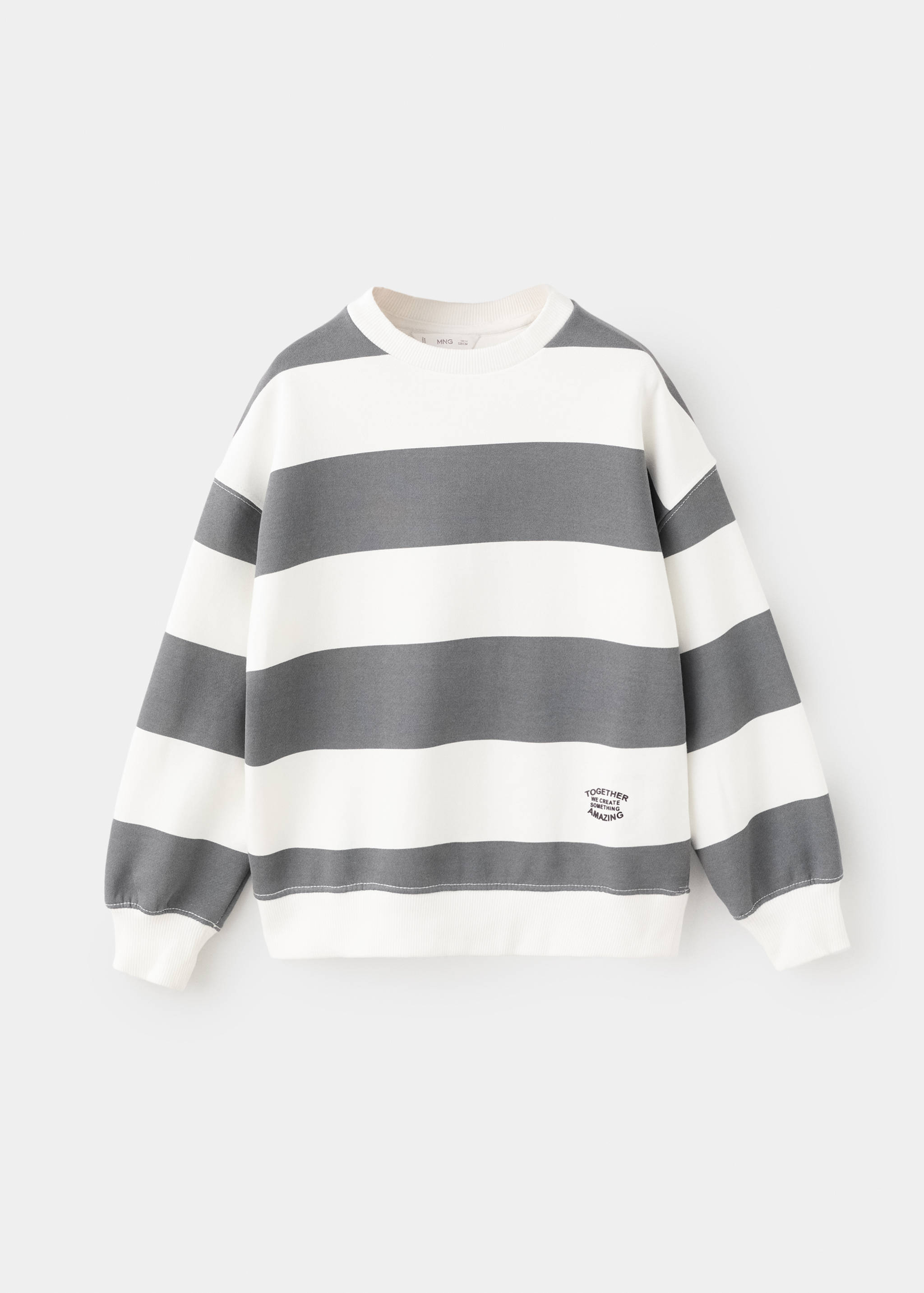 Sudadera algodón rayas - Artículo sin modelo