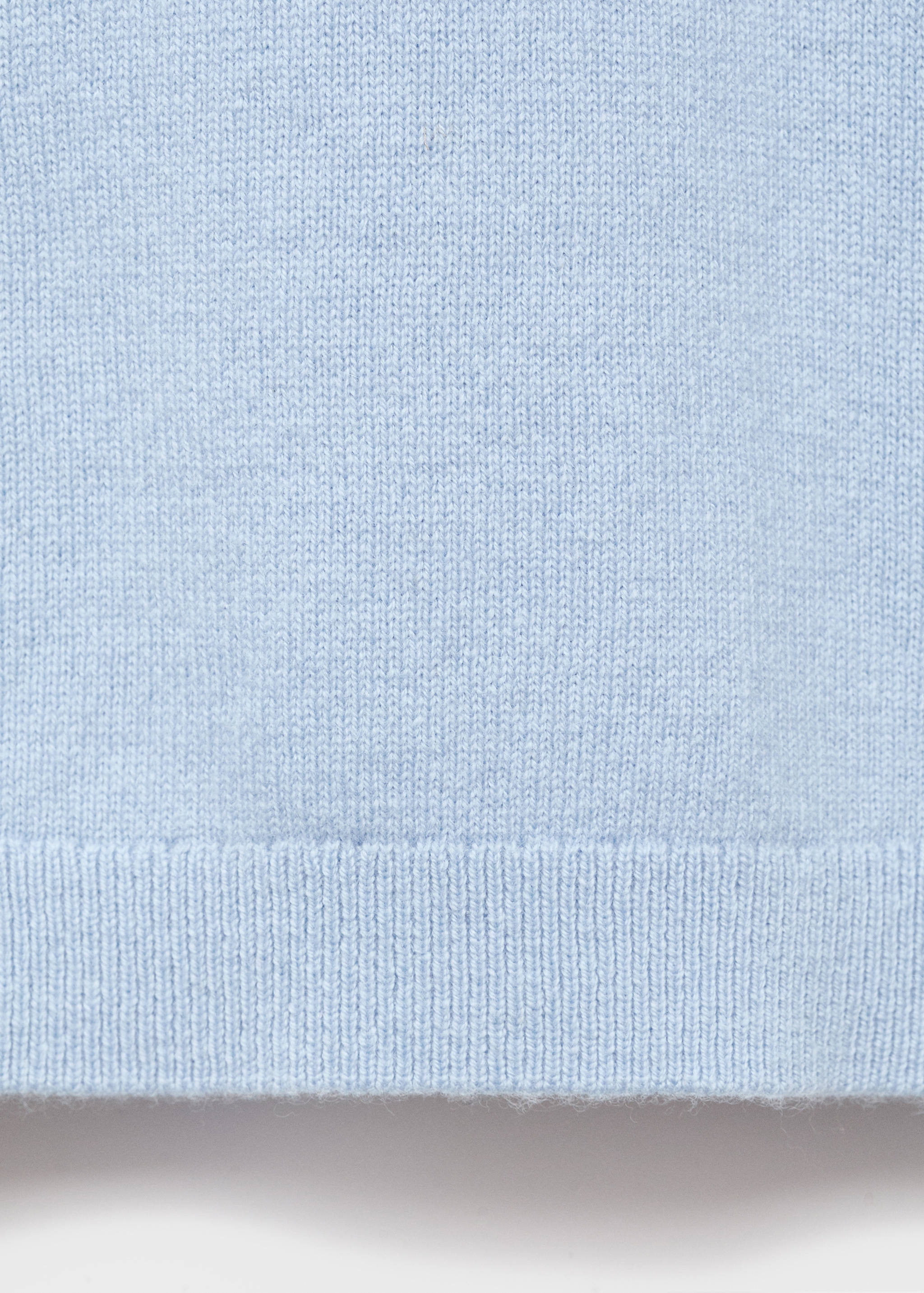 Short-sleeved wool sweater - Details of the article 0