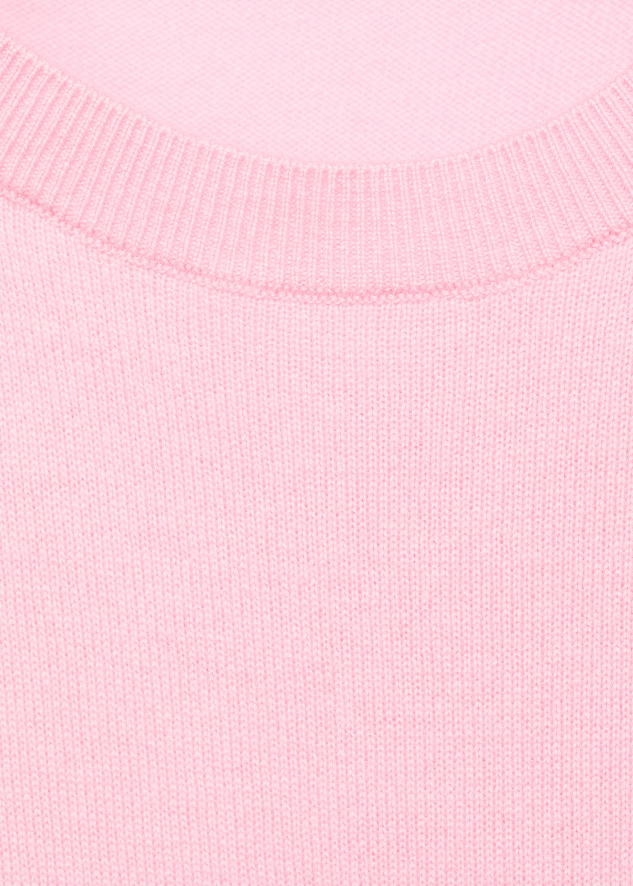 Short-sleeved wool sweater - Details of the article 8