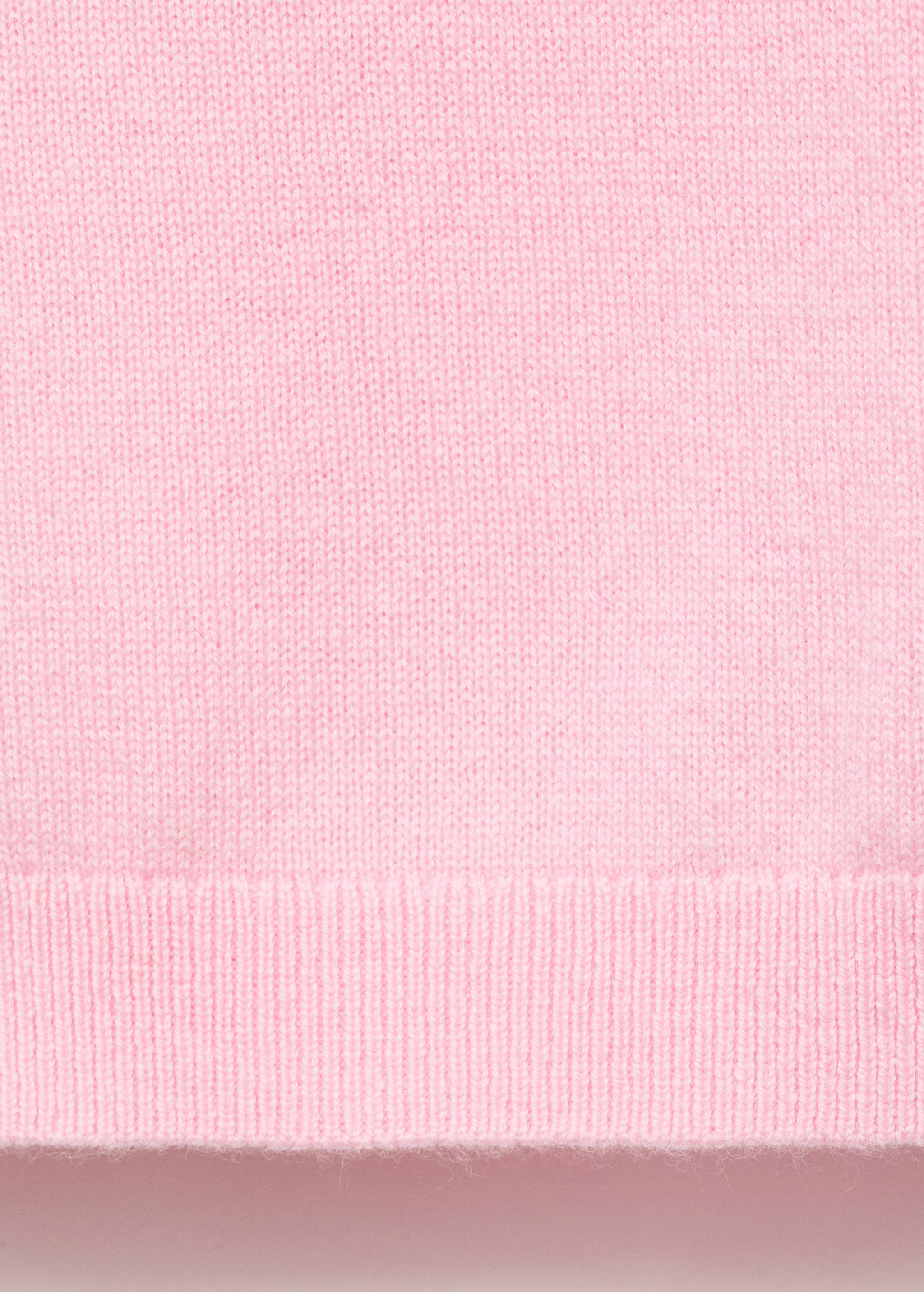 Short-sleeved wool sweater - Details of the article 0