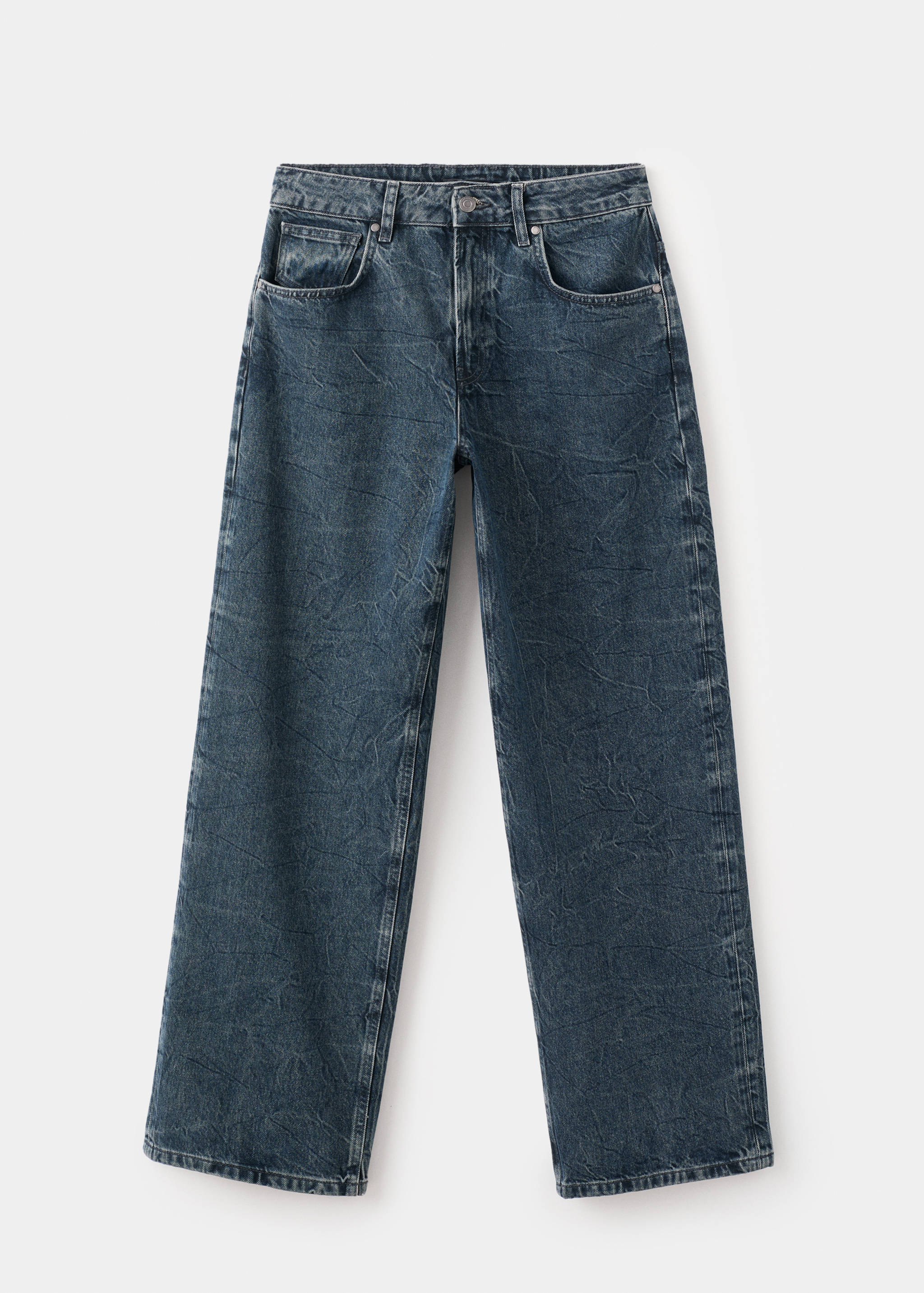 Mid-rise straight jeans - Article without model
