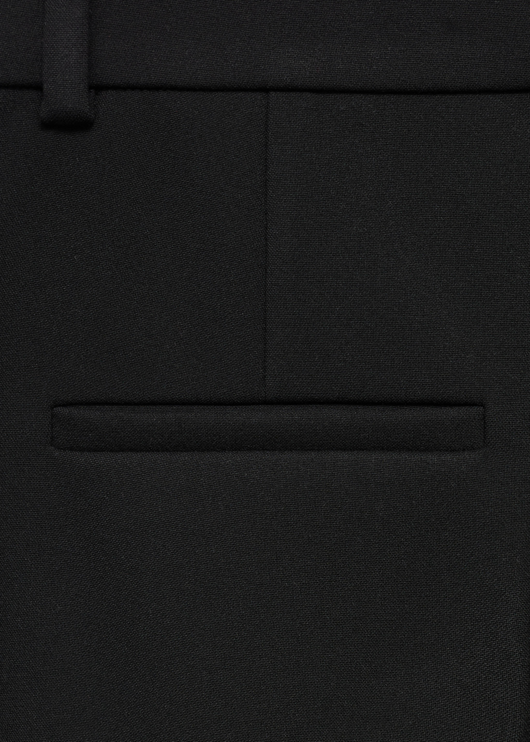 Flared suit trousers - Details of the article 0