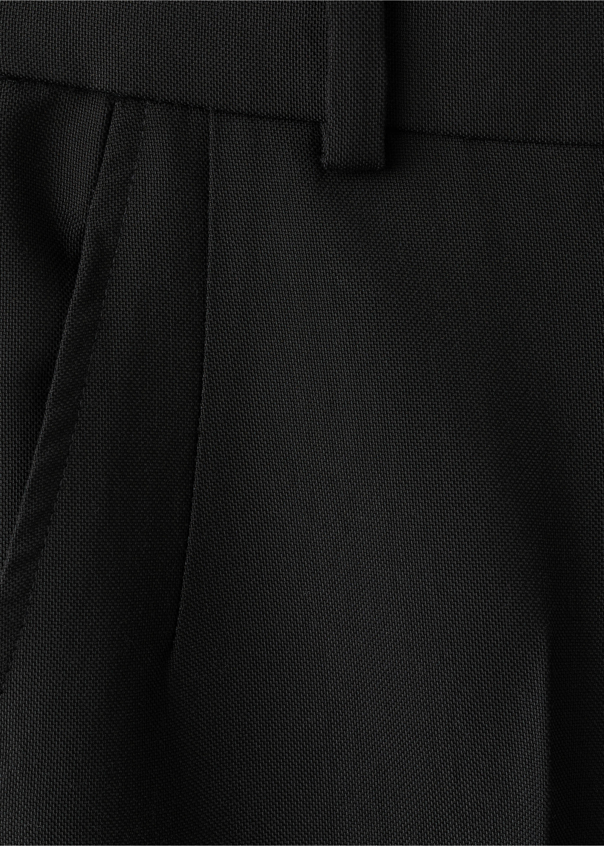 Pantalón traje recto - Detalle del artículo 0, Negro. Ref: 17016363-00.