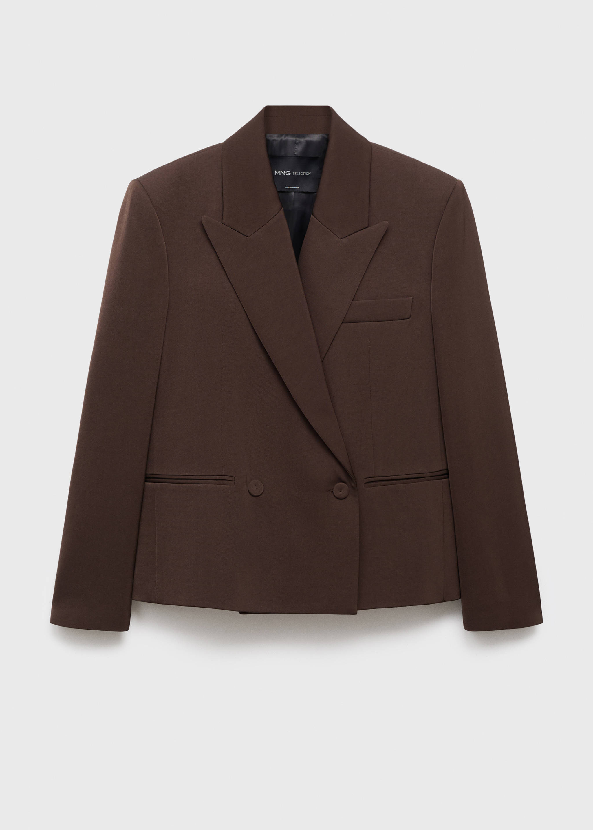 Double-breasted suit blazer - Article without model