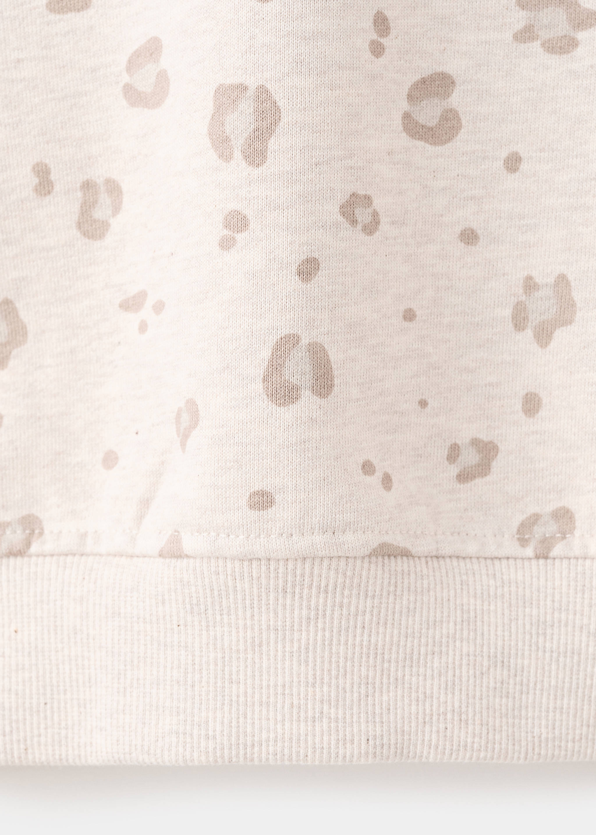 Sudadera algodón leopardo - Detalle del artículo 8