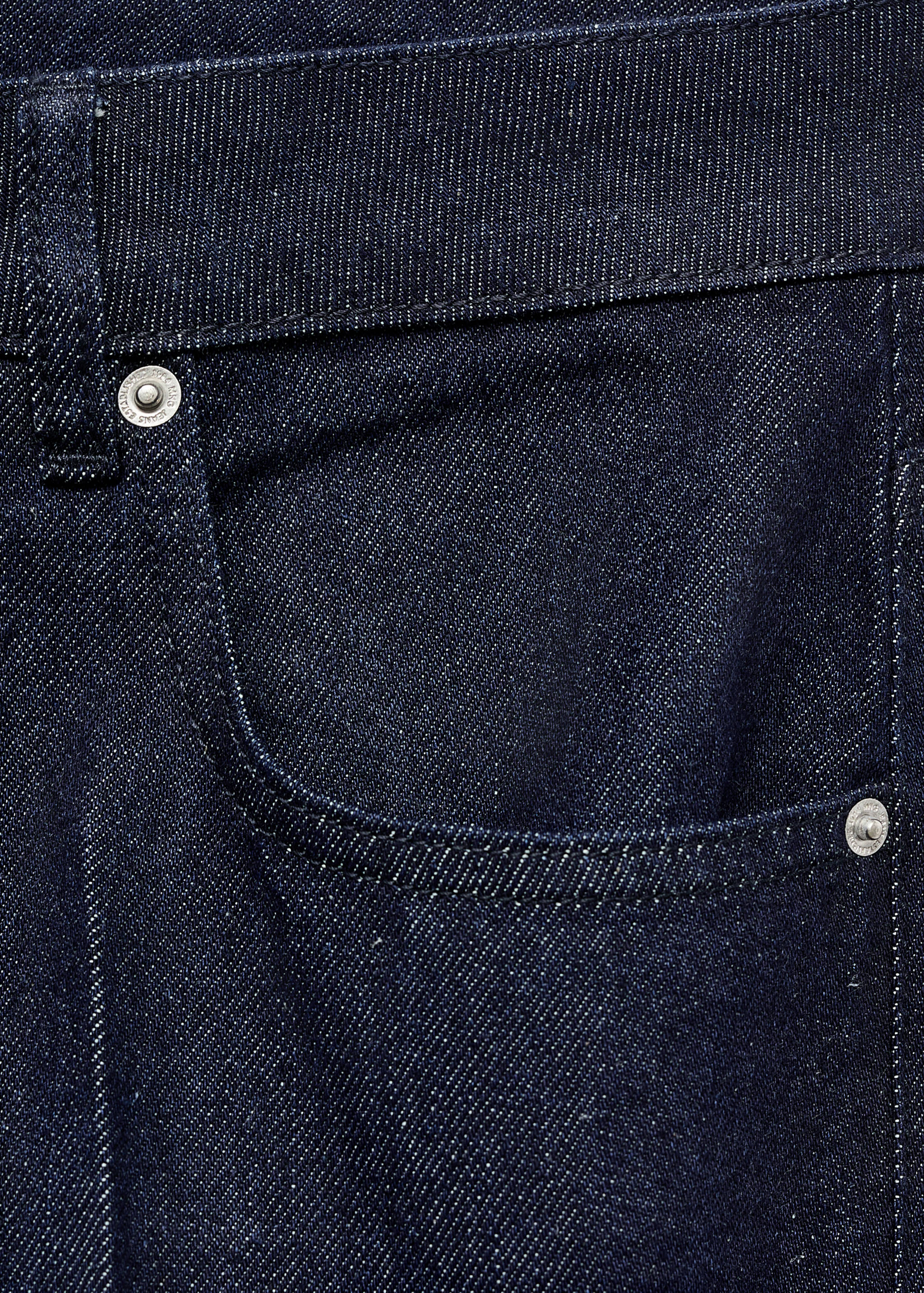 Jeans med raka ben och knappar - Detaljer om artikeln 0
